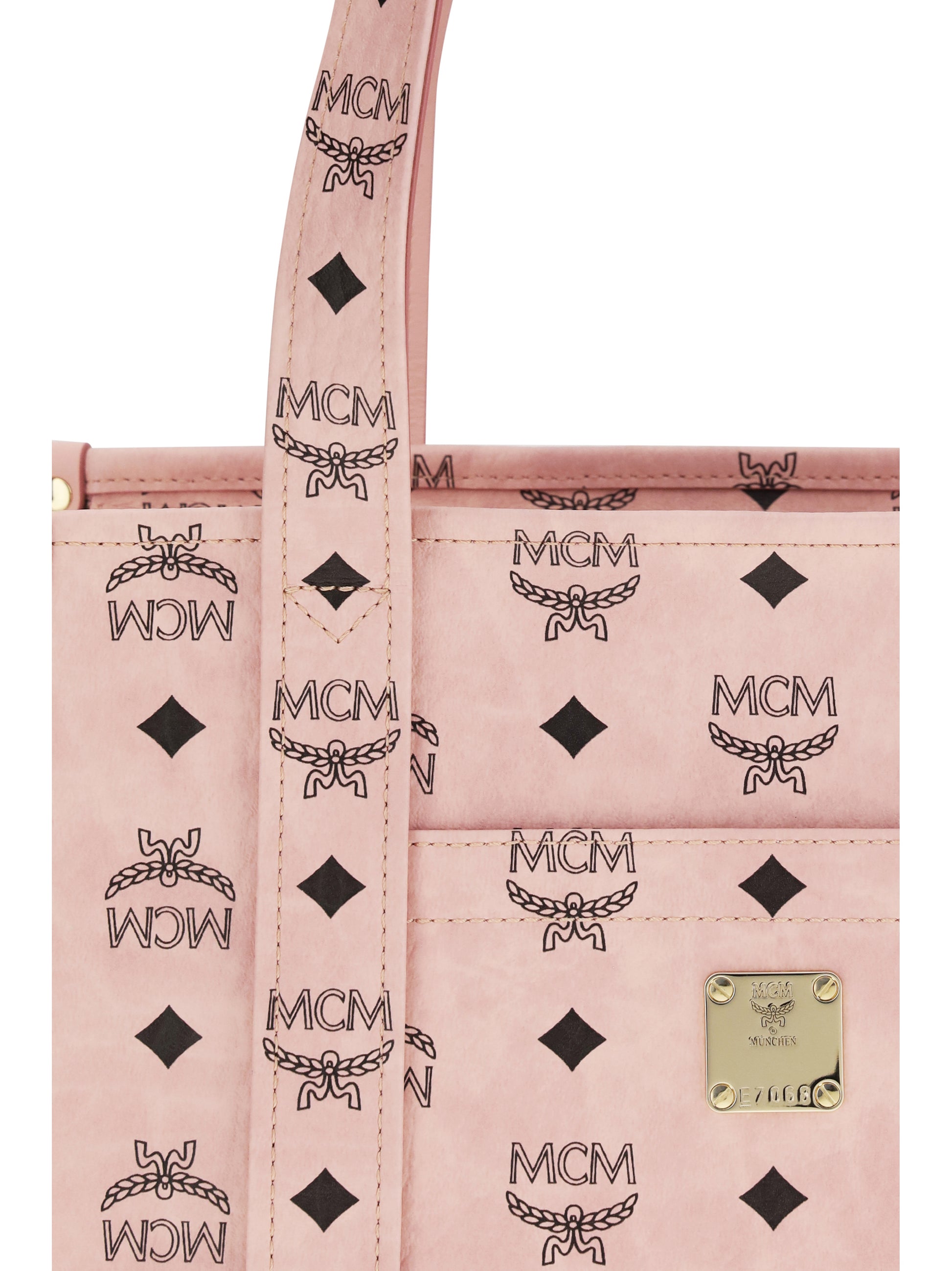 Mcm Women Aren Visetos Tote Bag MCM