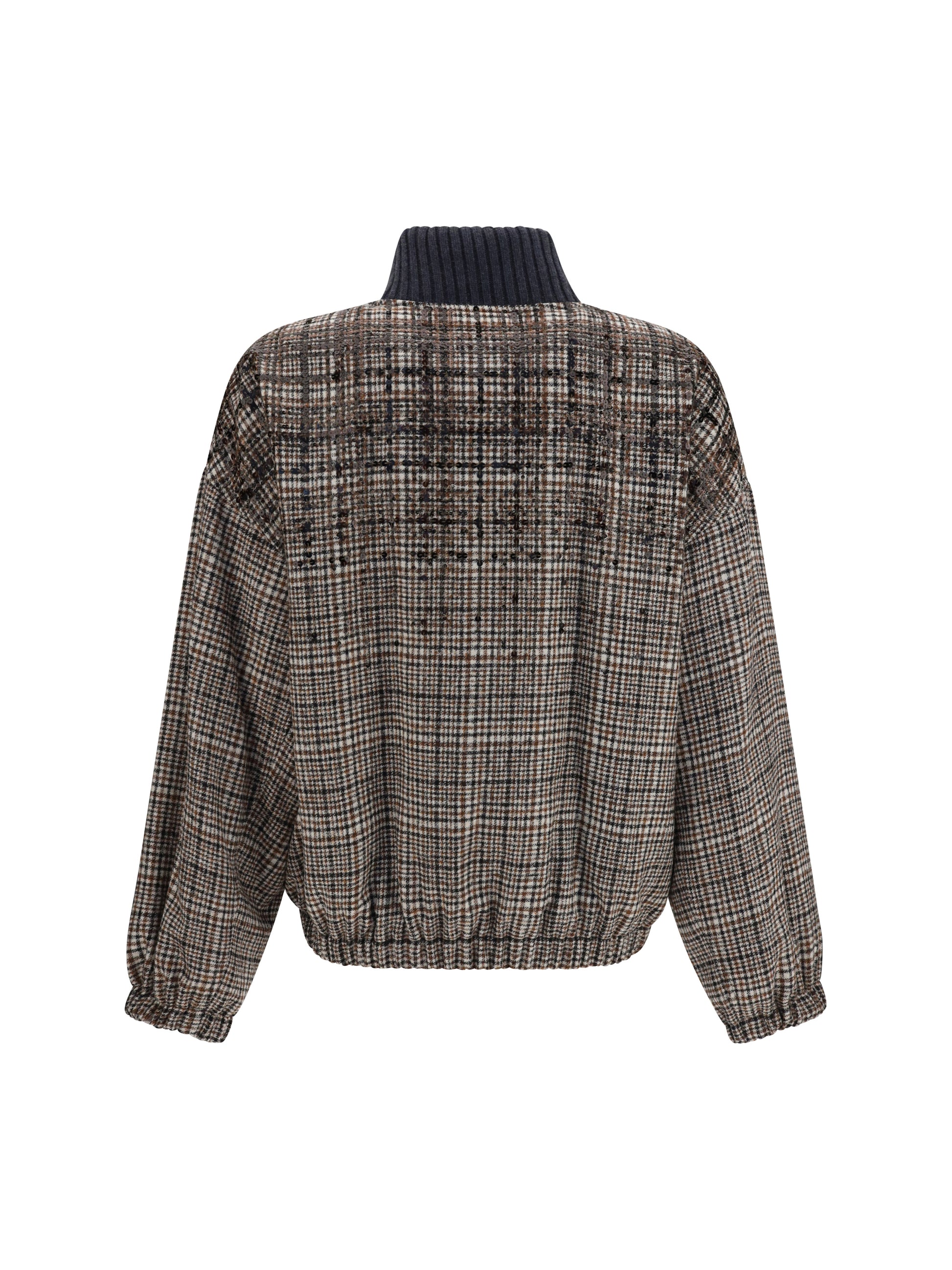 Brunello Cucinelli Women Padded Jacket With Sequin Details BRUNELLO CUCINELLI