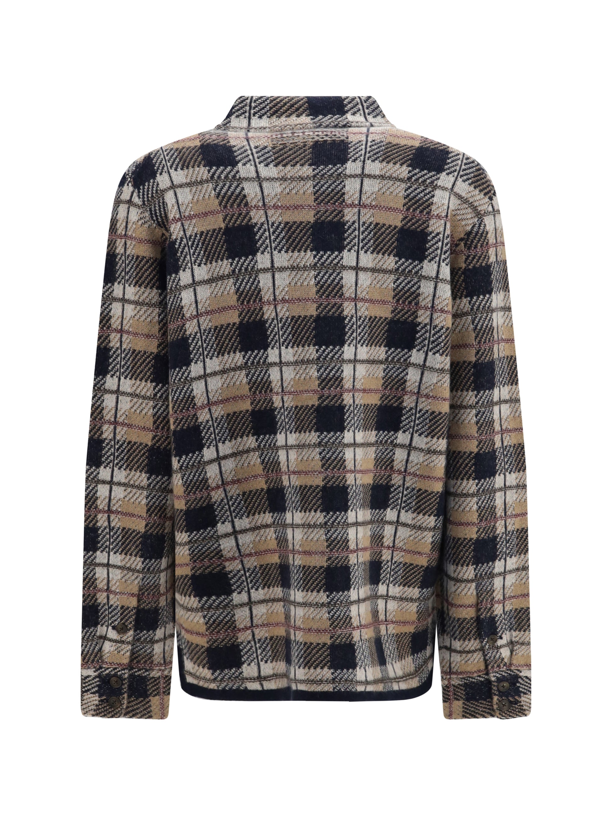 Guest In Residence Women Checked Cashmere Shirt GUEST IN RESIDENCE