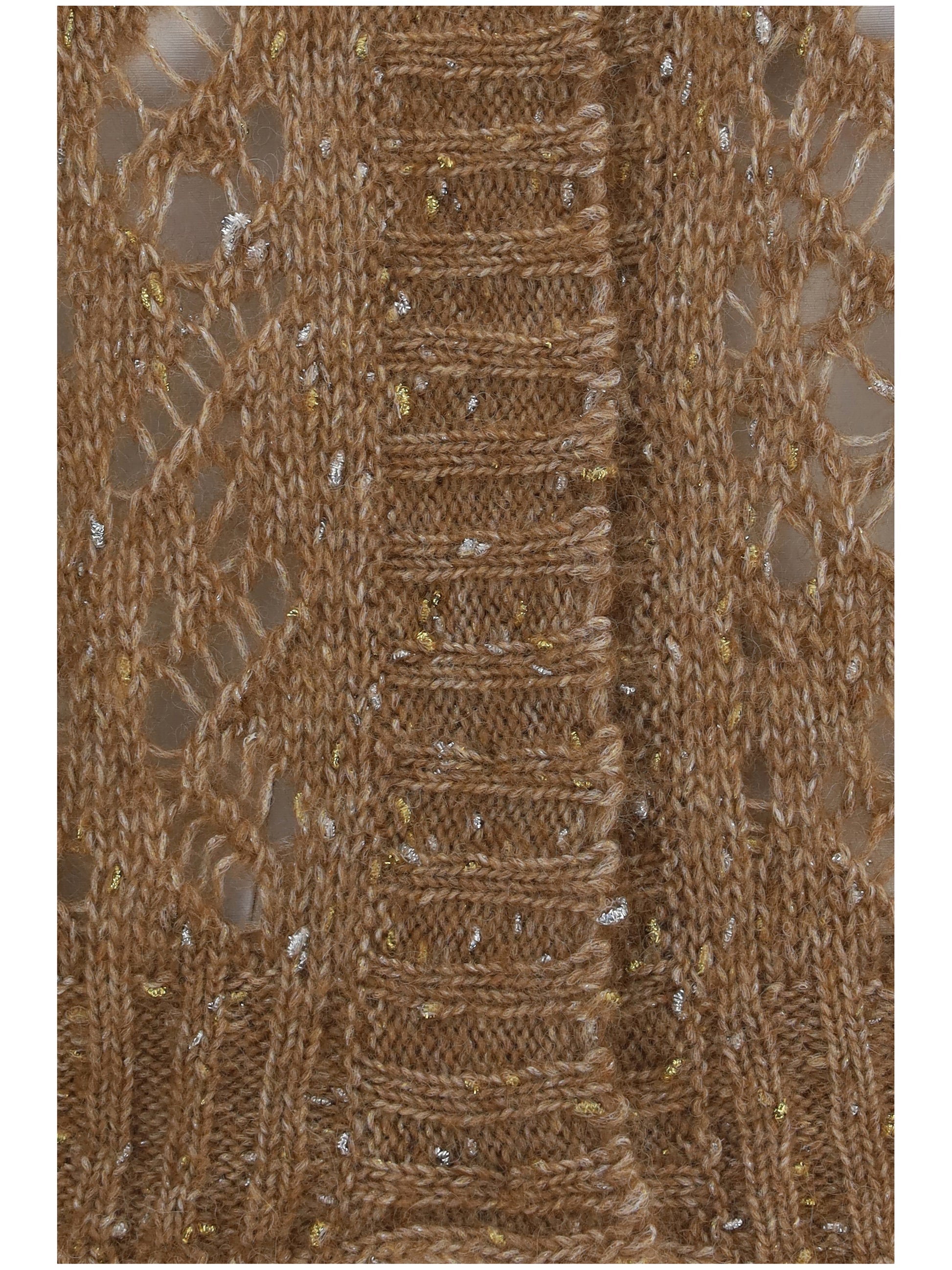 Max Mara Studio Women Quarto Openwork Cardigan MAX MARA STUDIO