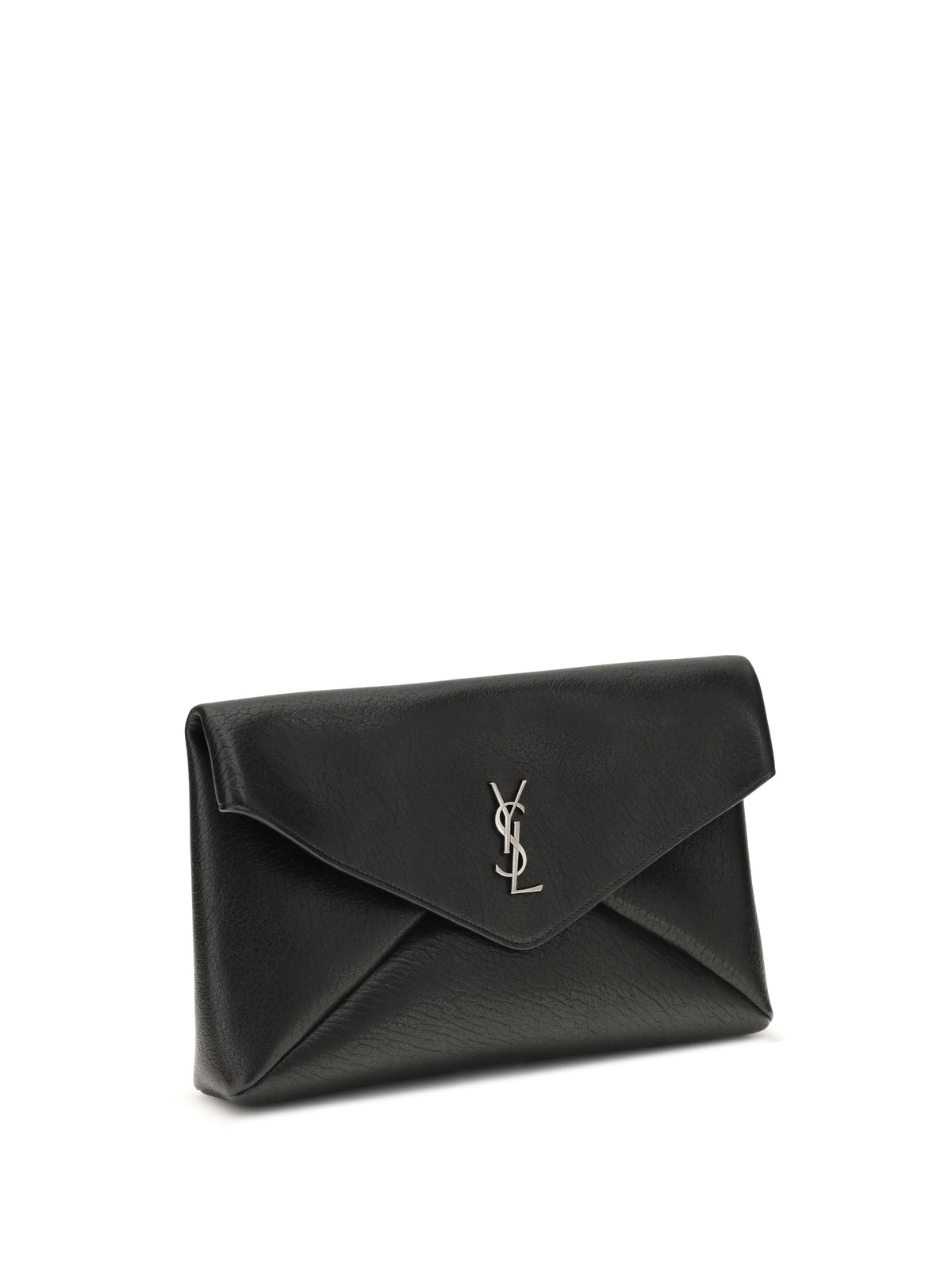 Saint Laurent Men Cassandre Large Envelope Clutch Bag SAINT LAURENT