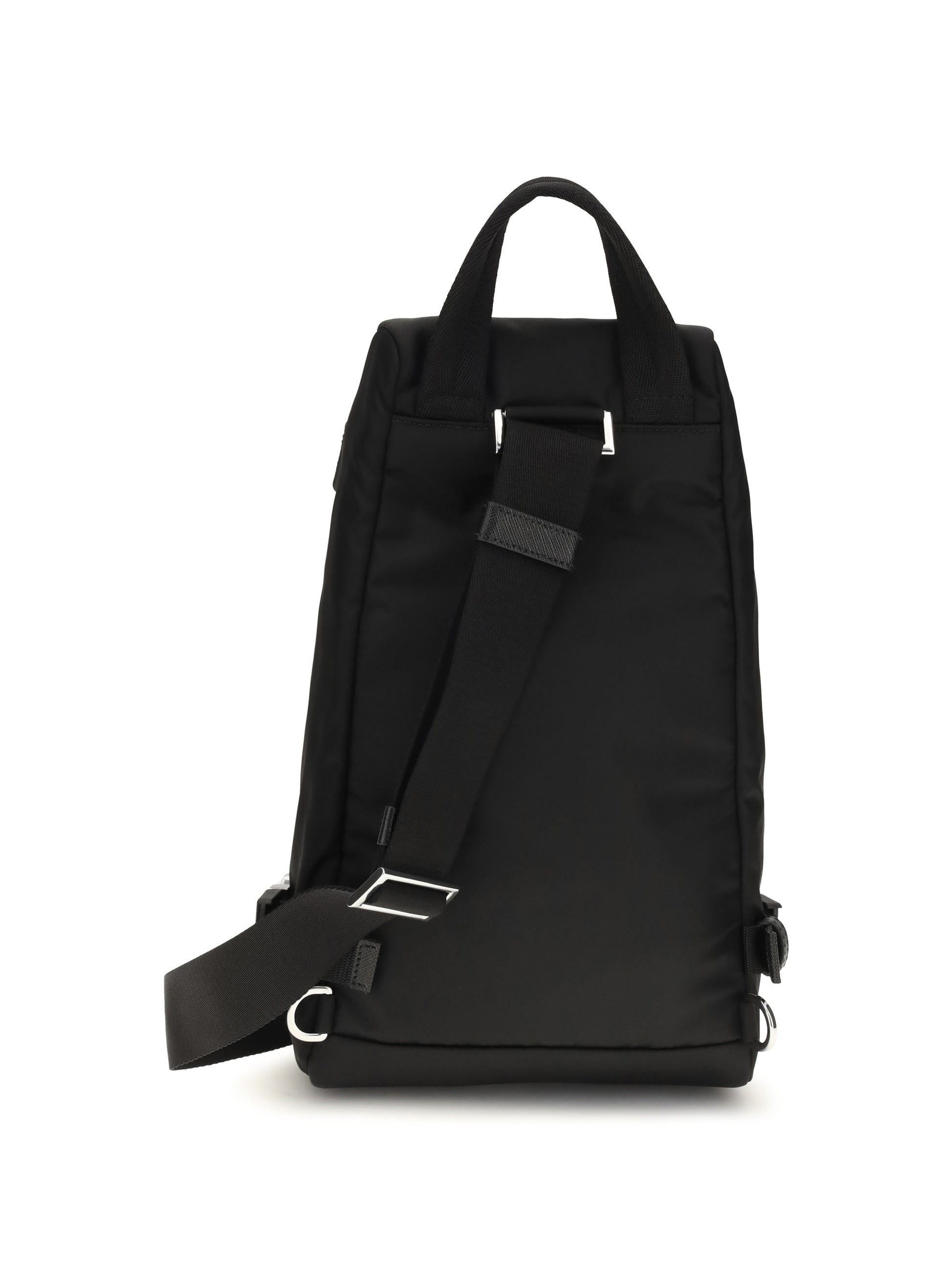 Prada Men Triangle Logo Backpack PRADA