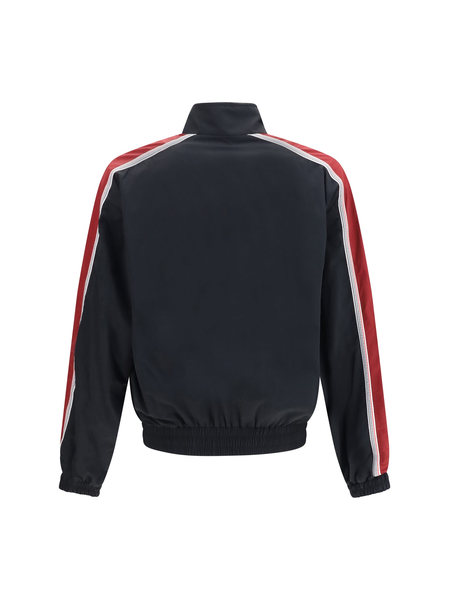 Versace Men Nylon Blouson Jacket With Embroidered Logo VERSACE