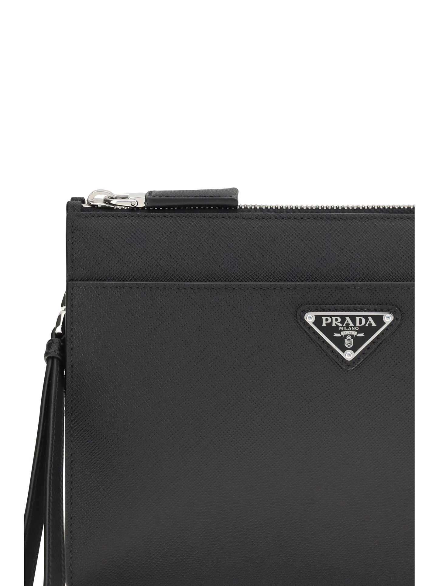 Prada Men Leather Pouch PRADA