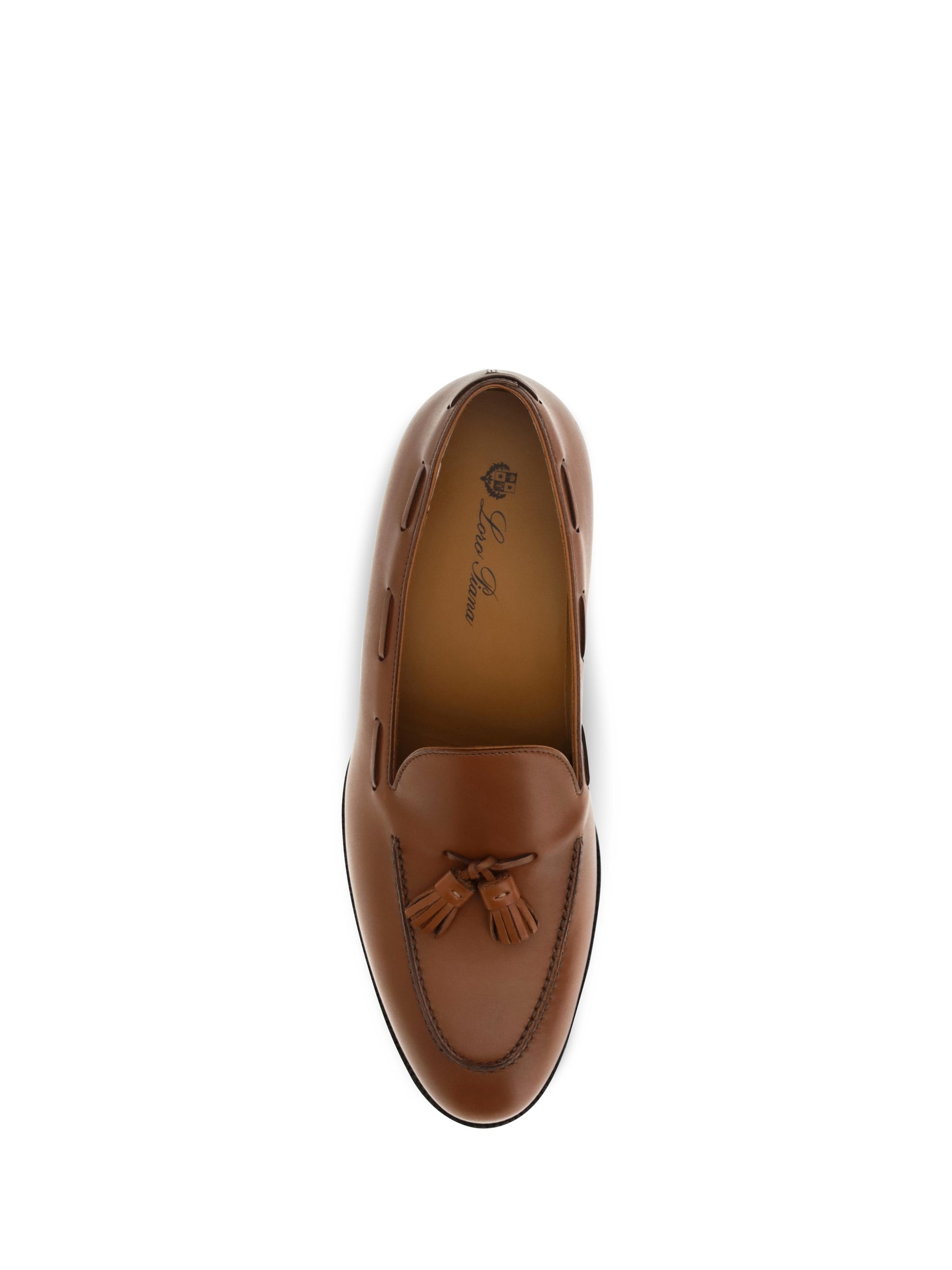 Loro Piana Women Serge Tassel Calfskin Loafers LORO PIANA