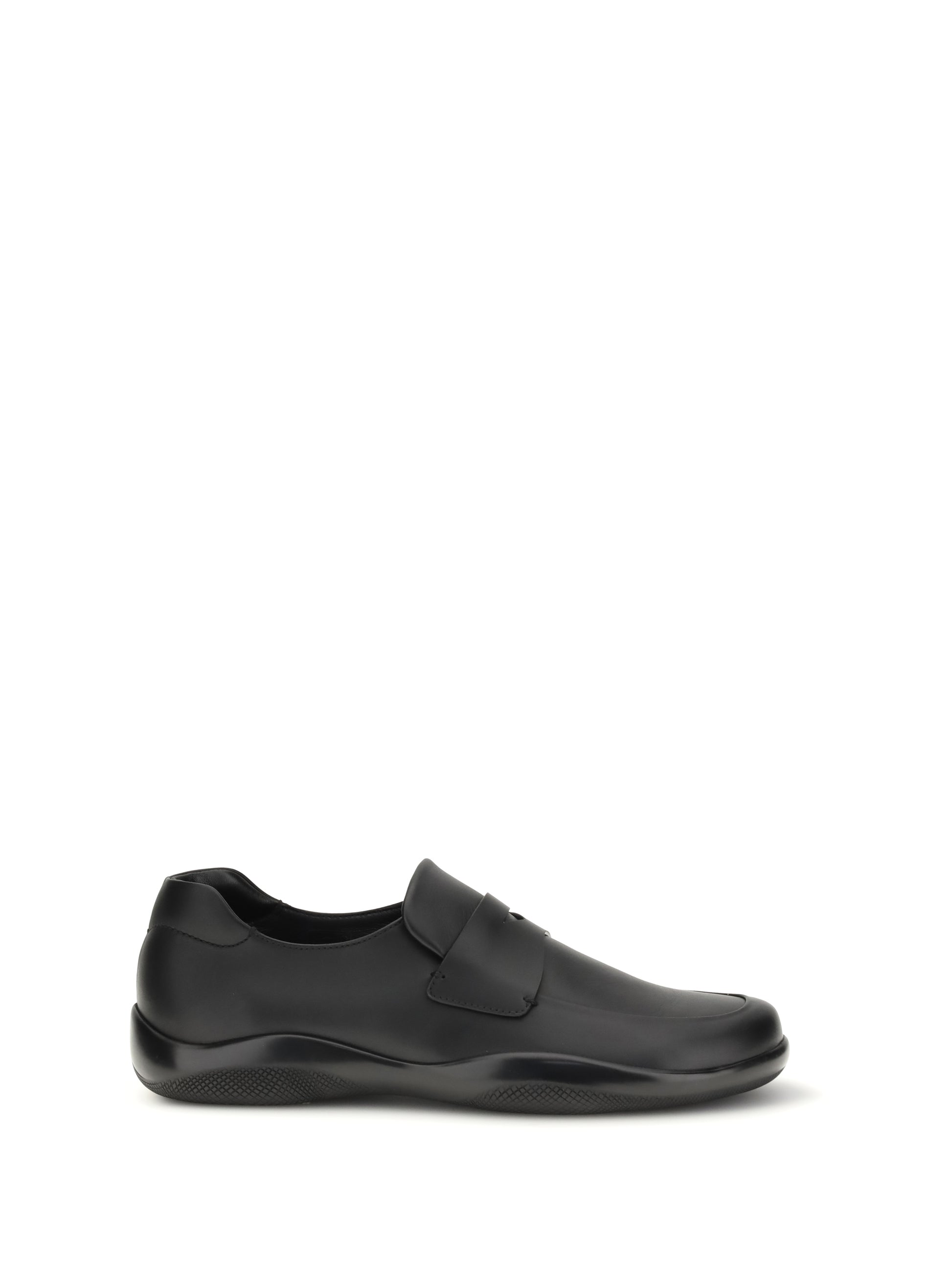 Prada Men Toblach Leather Loafers PRADA
