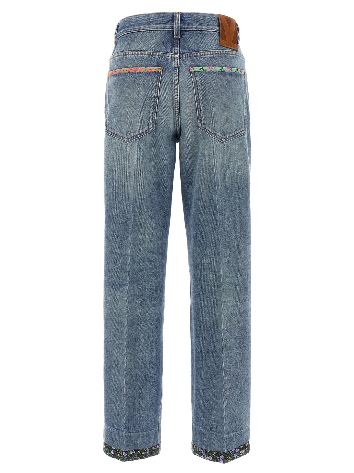 Valentino Garavani Women Valentino Garavani Floral Jeans VALENTINO GARAVANI