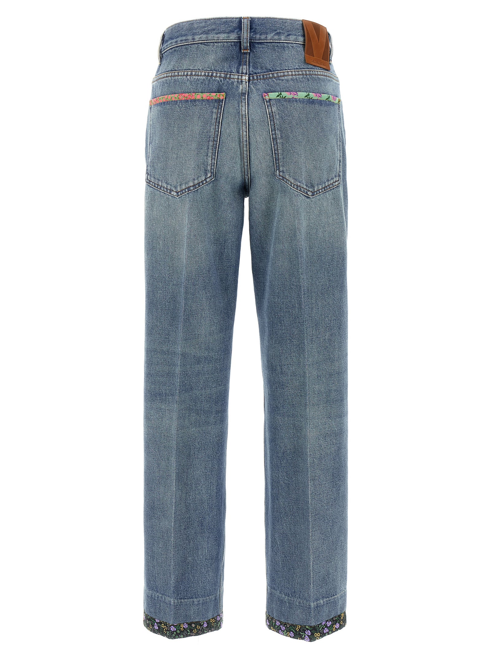 Valentino Garavani Women Valentino Garavani Floral Jeans VALENTINO GARAVANI
