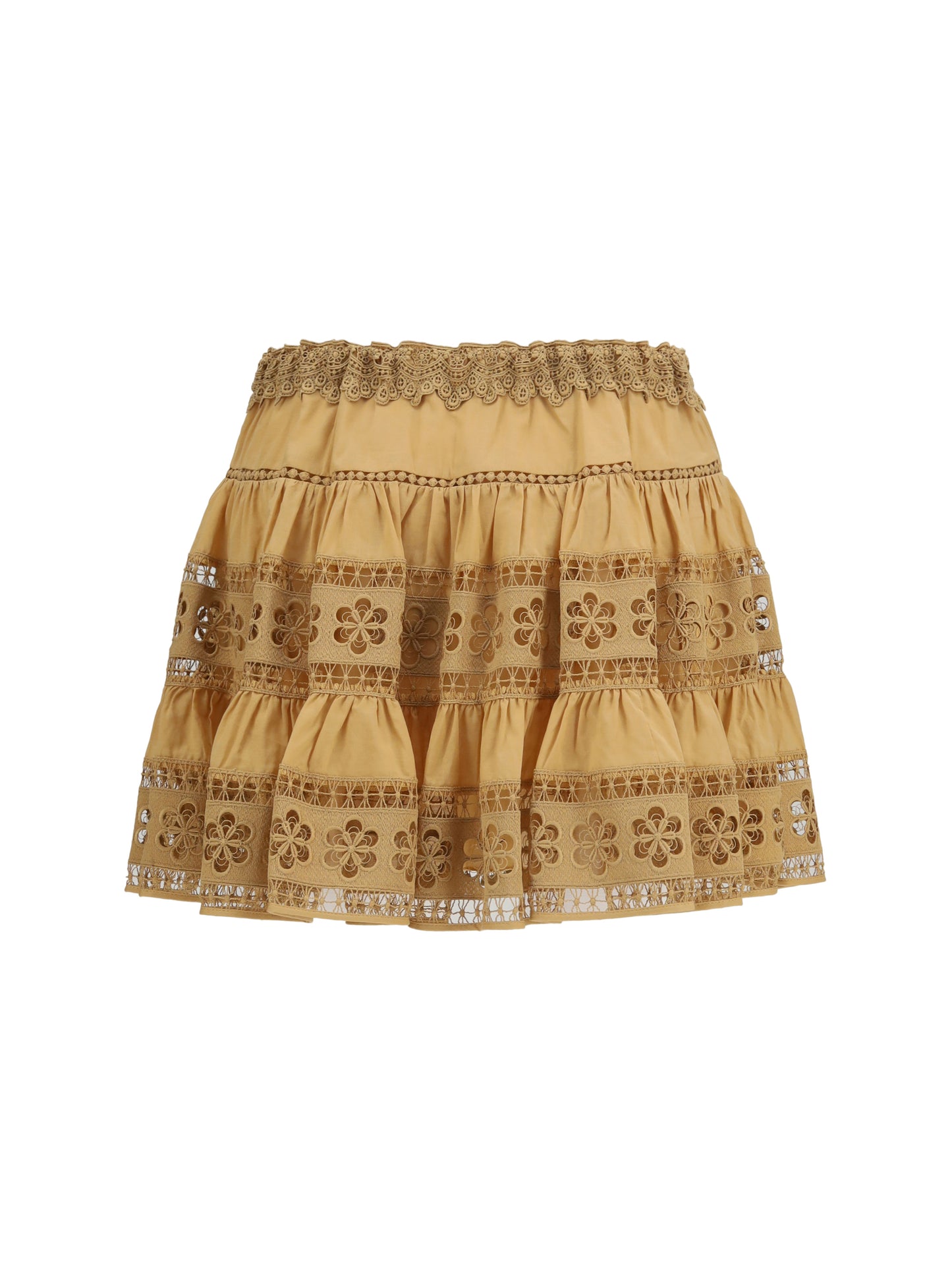 Charo Ruiz Women Lea Short Skirt In Cotton Voile CHARO RUIZ