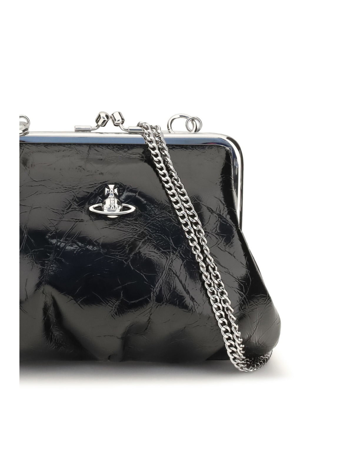 Vivienne Westwood Women Granny Frame Patent Leather Handbag VIVIENNE WESTWOOD