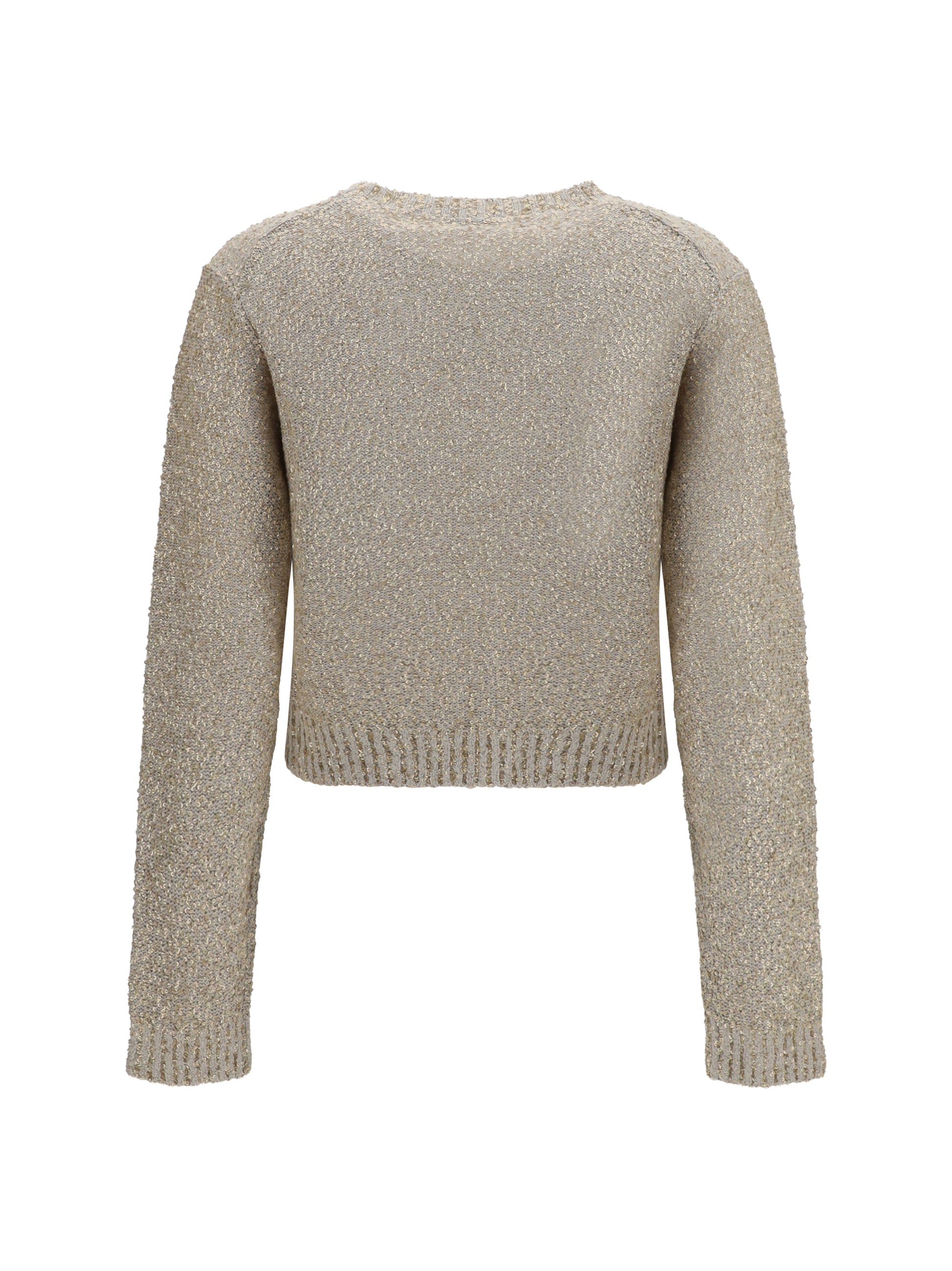 Brunello Cucinelli Women Long-Sleeve Sequin Sweater BRUNELLO CUCINELLI