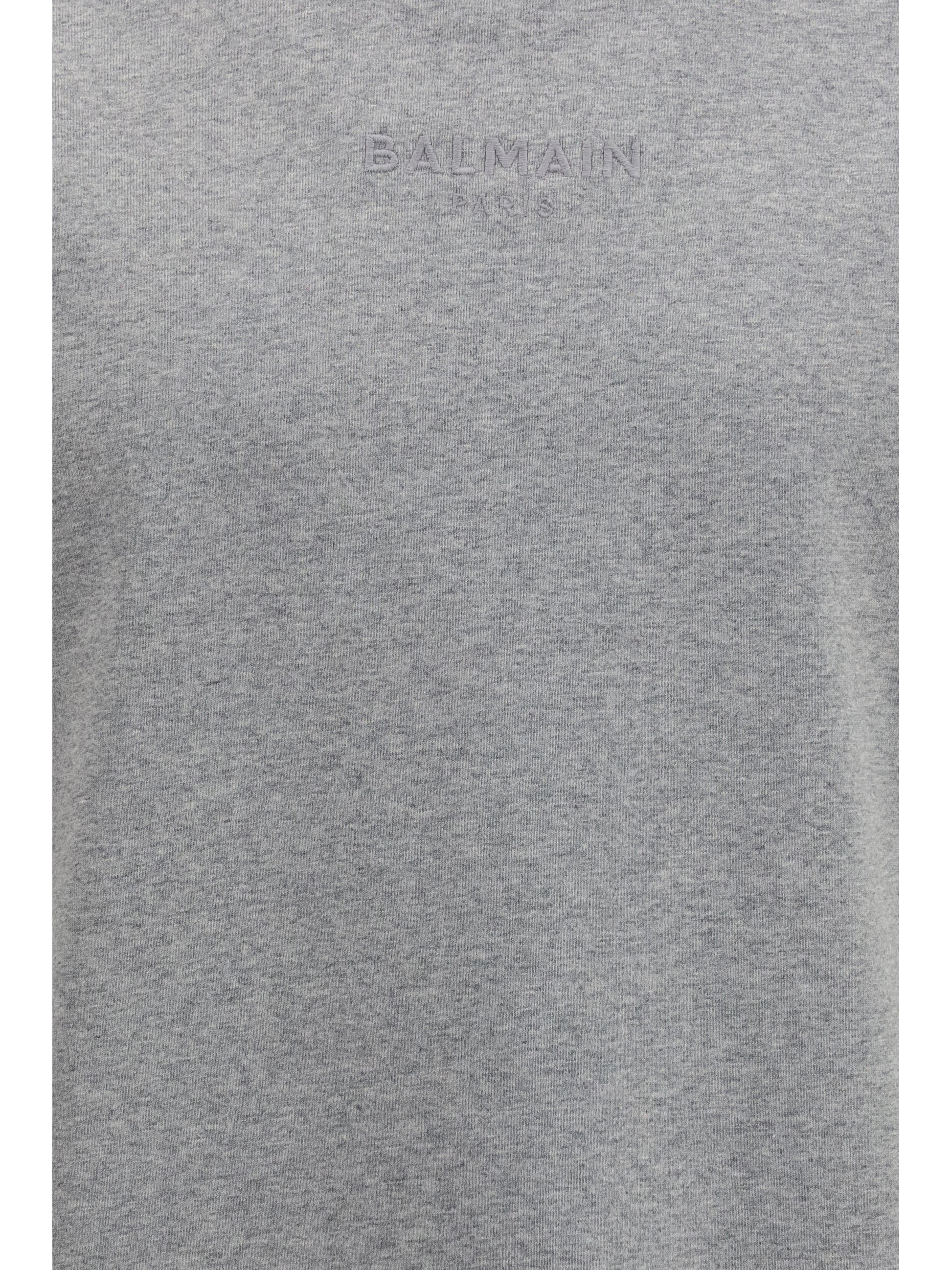 Balmain Men Embroidered Logo T-Shirt BALMAIN