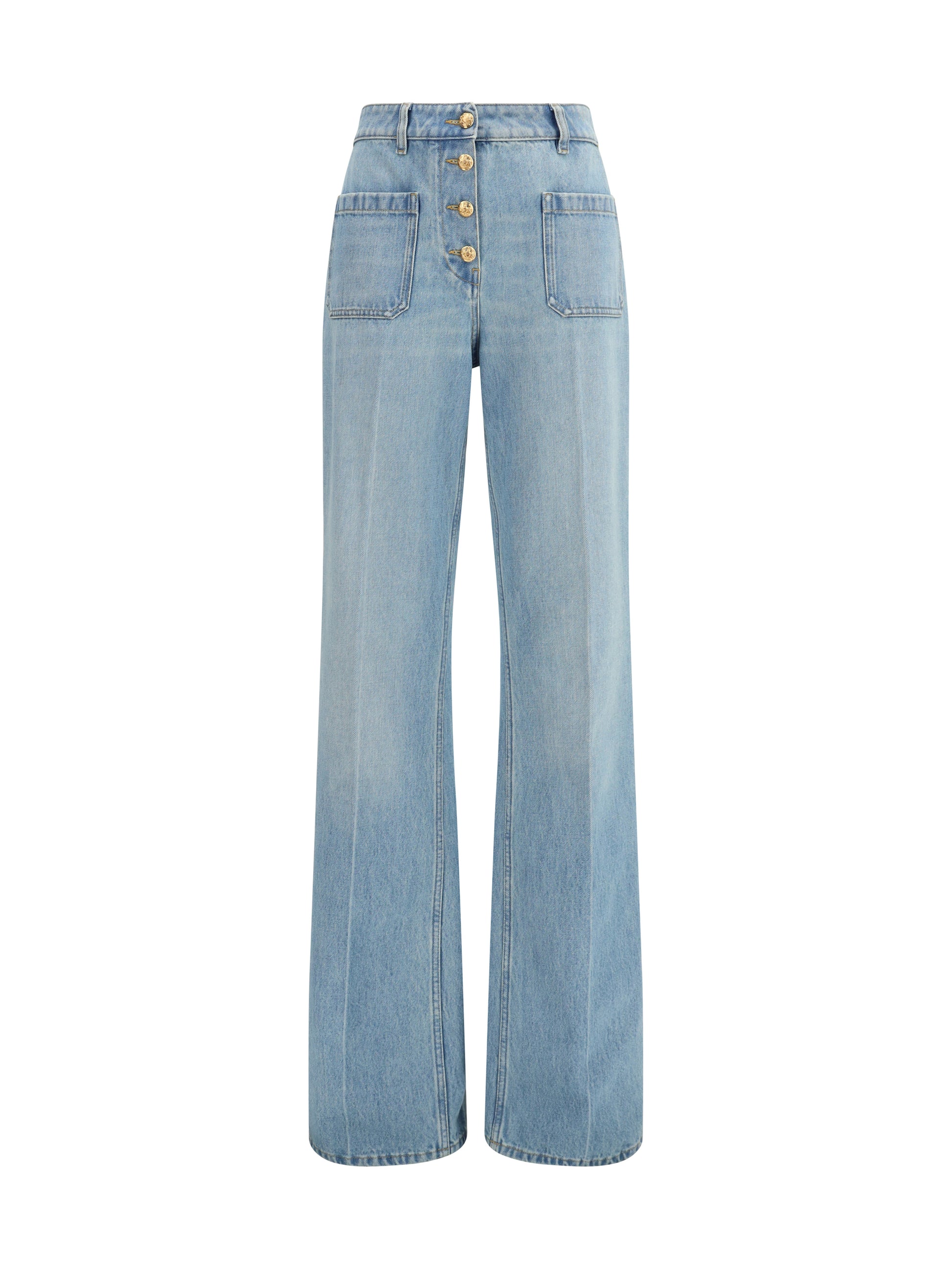 Valentino Women Cotton Jeans VALENTINO