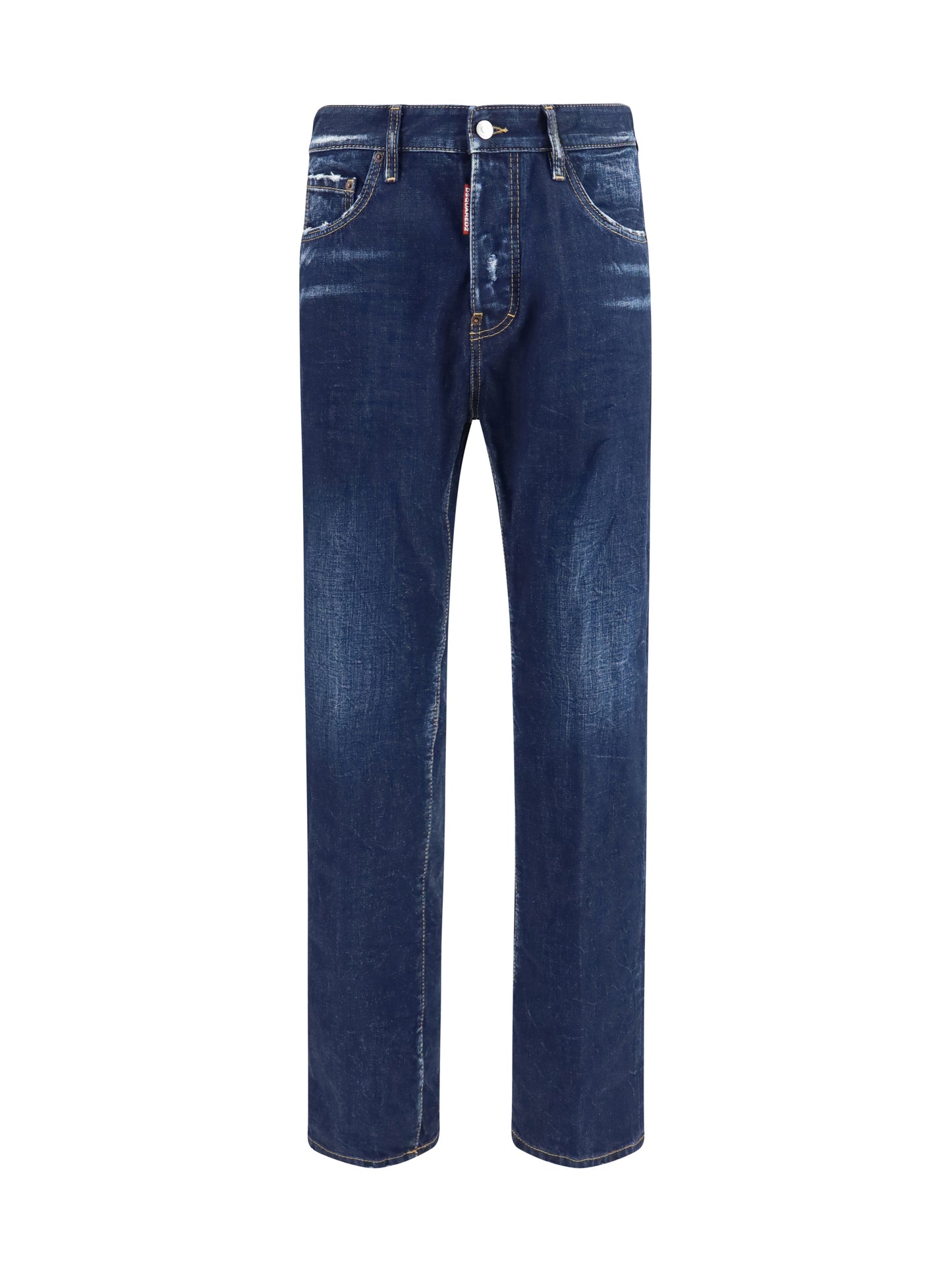 Dsquared2 Men Straight Leg Denim Jeans DSQUARED2