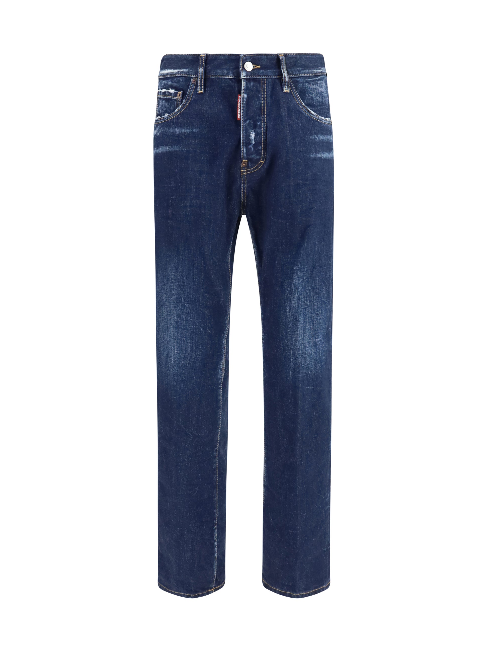 Dsquared2 Men Straight Leg Denim Jeans DSQUARED2