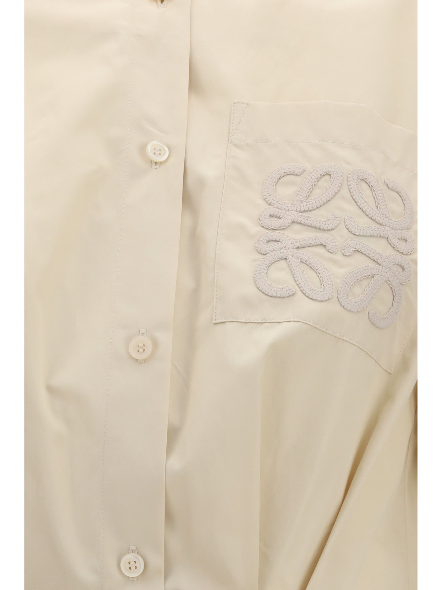 Loewe Women Lightweight Cotton Poplin Dress LOEWE