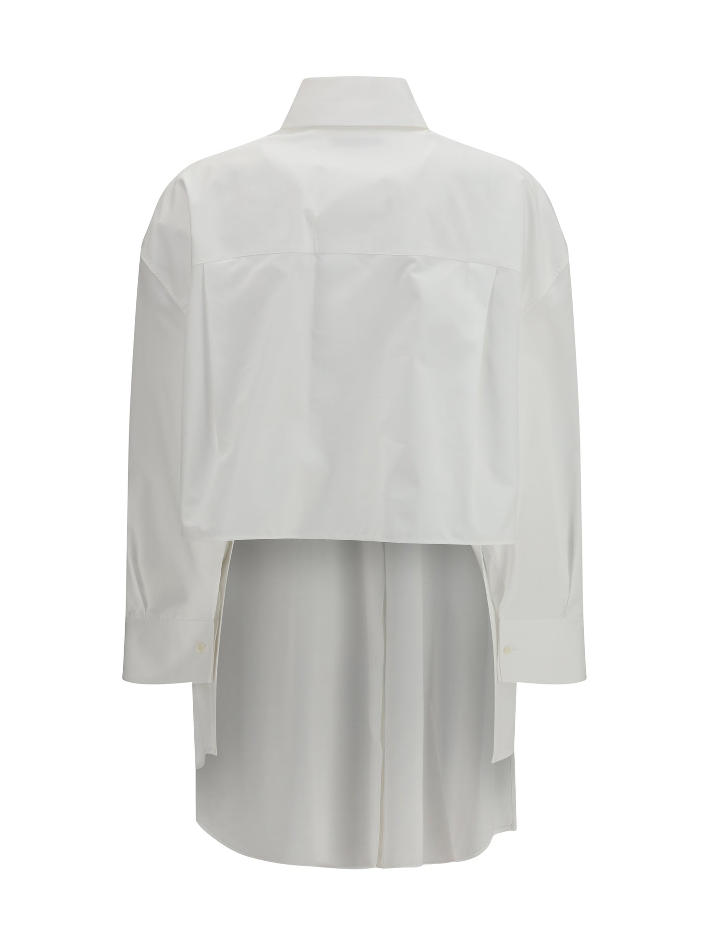 Givenchy Women Backless Cotton Shirt GIVENCHY