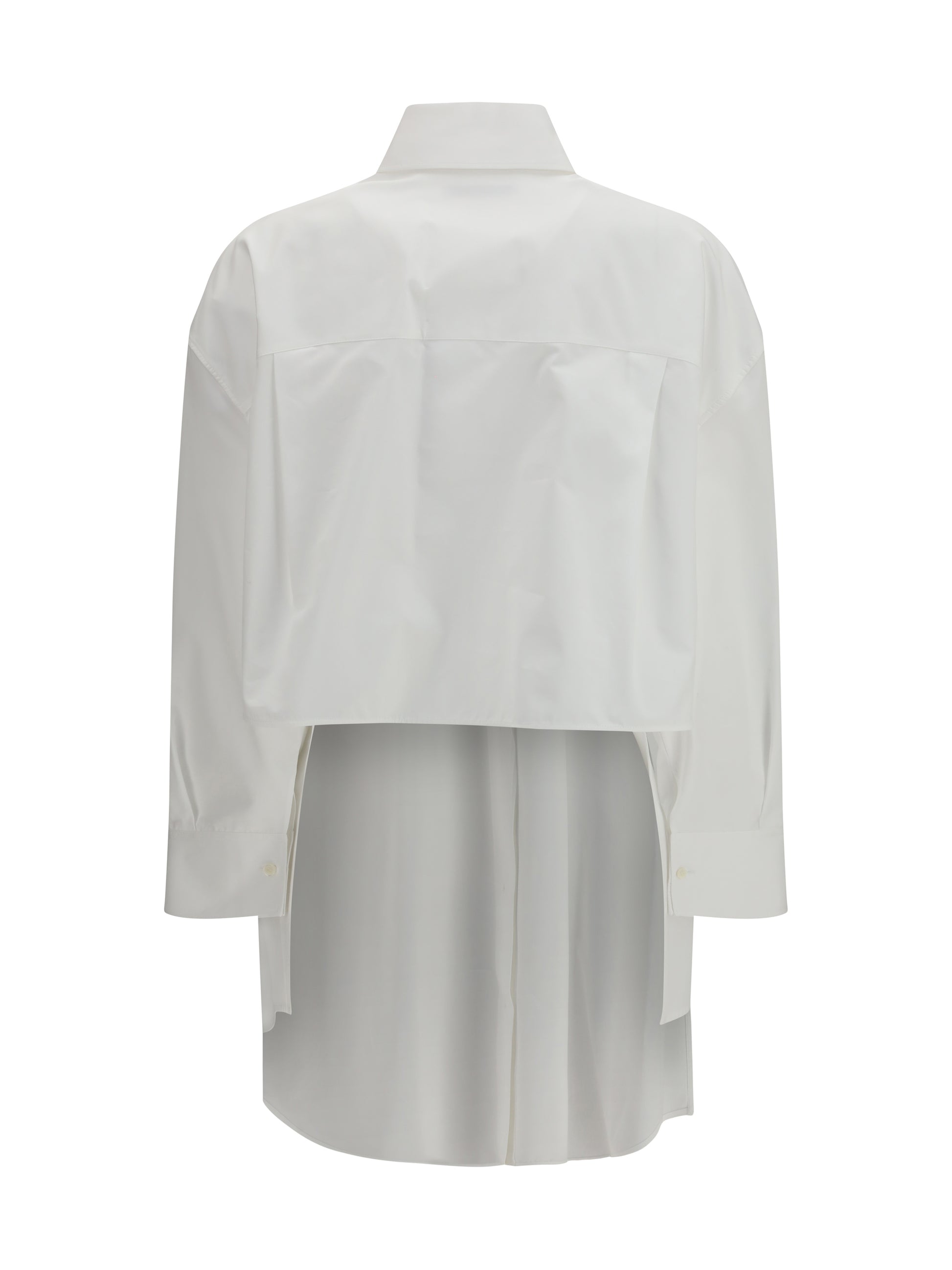 Givenchy Women Backless Cotton Shirt GIVENCHY