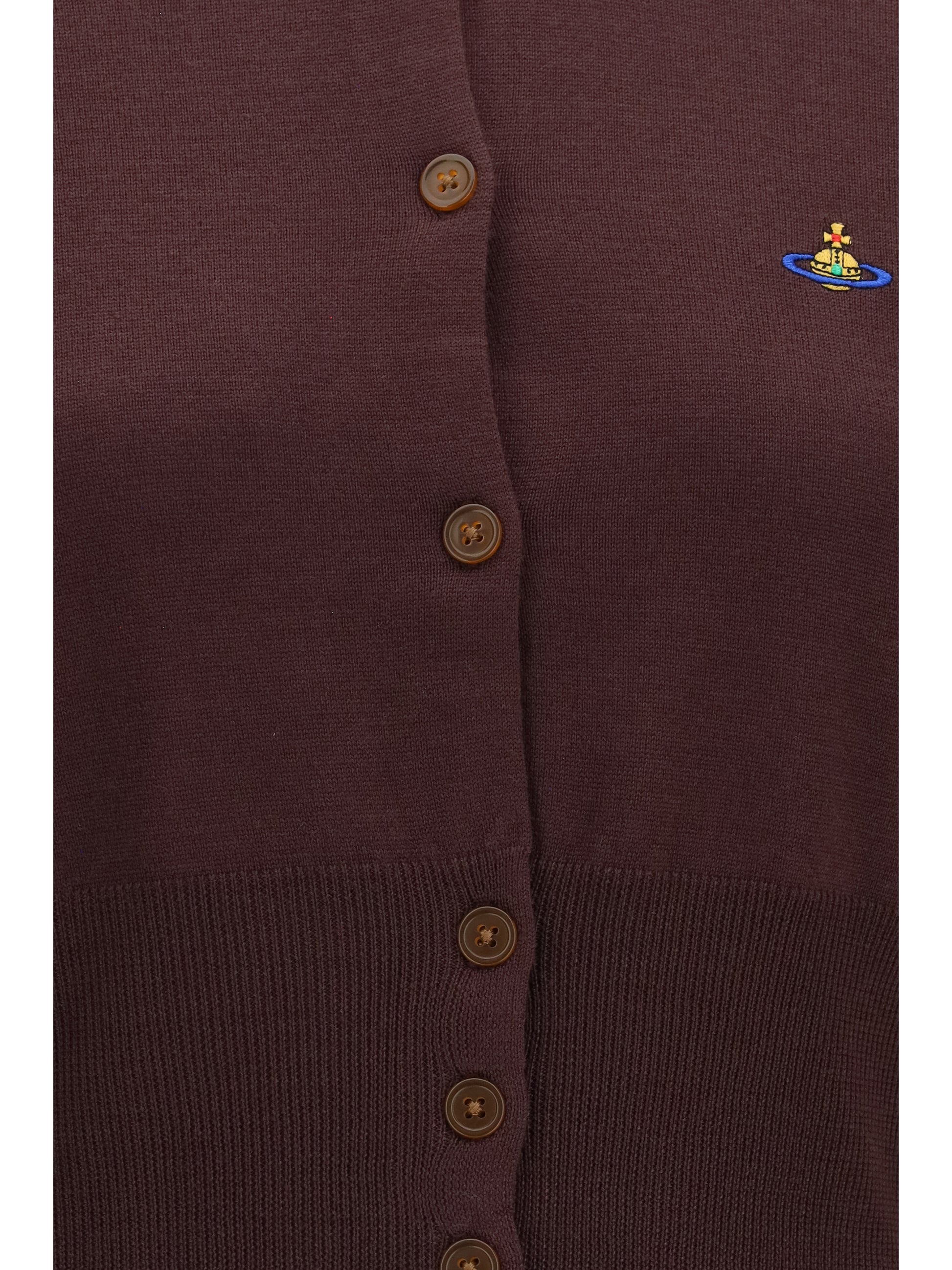 Vivienne Westwood Women Bea Cropped Wool Cardigan VIVIENNE WESTWOOD