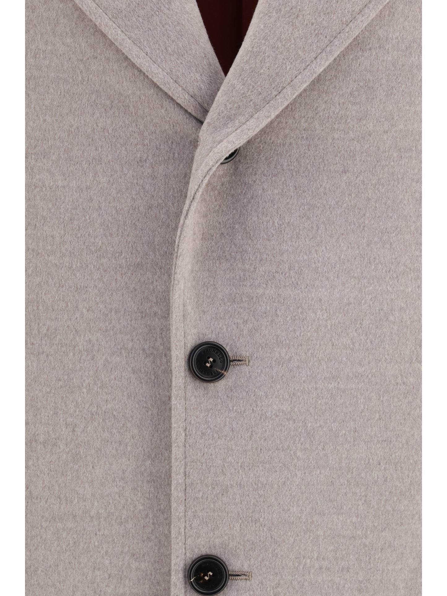 Brunello Cucinelli Men Virgin Wool Coat BRUNELLO CUCINELLI