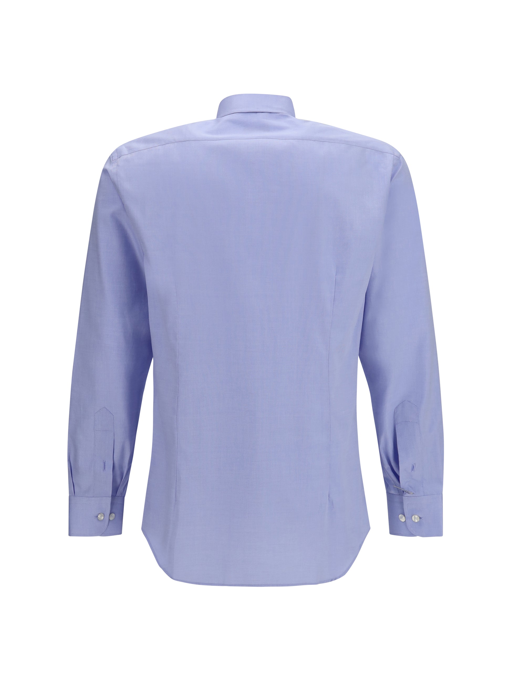Etro Men Roma Cotton Shirt With Pegaso Logo ETRO