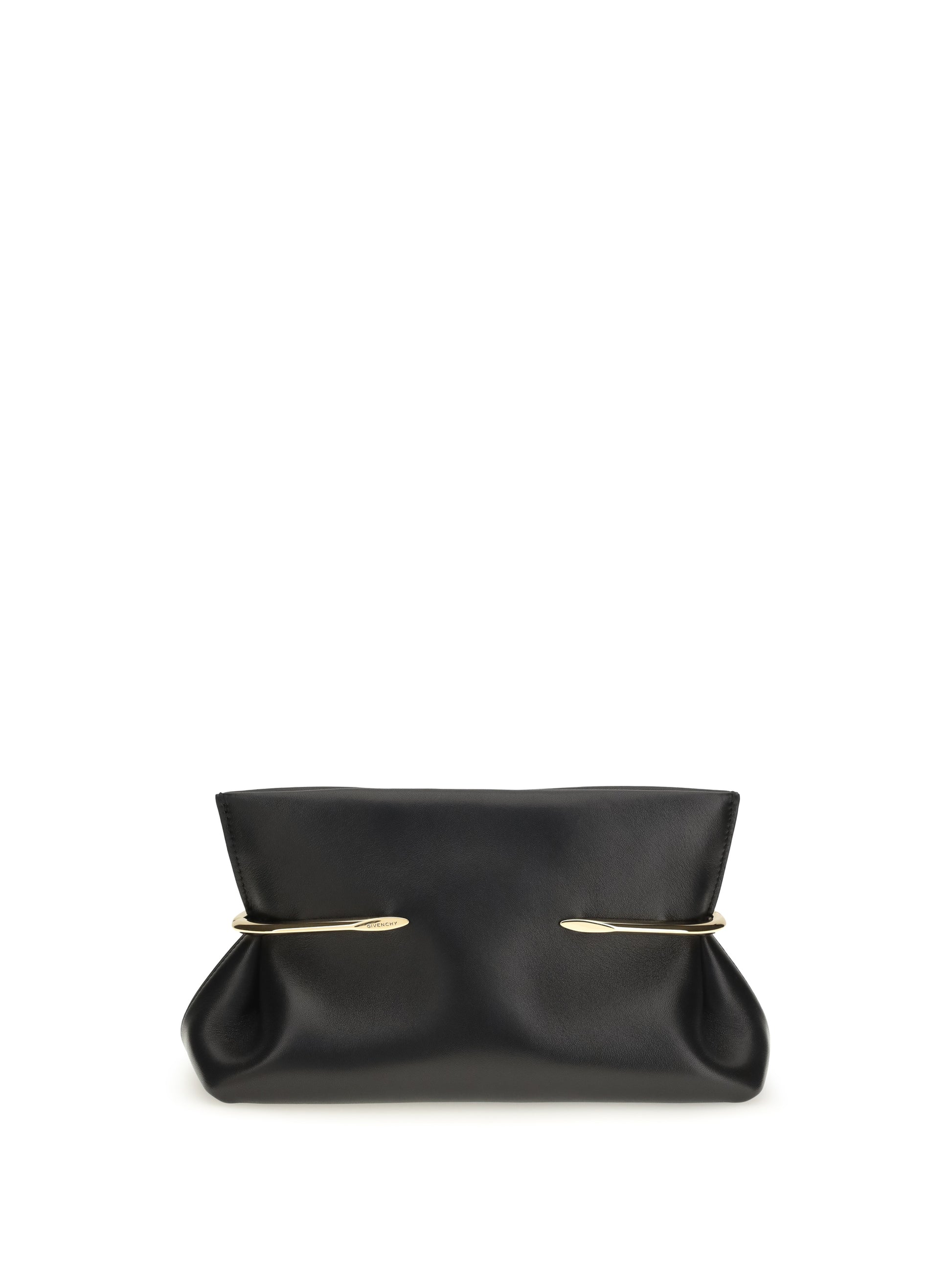 Givenchy Women Pinch Soft Clutch In Nappa Leather GIVENCHY
