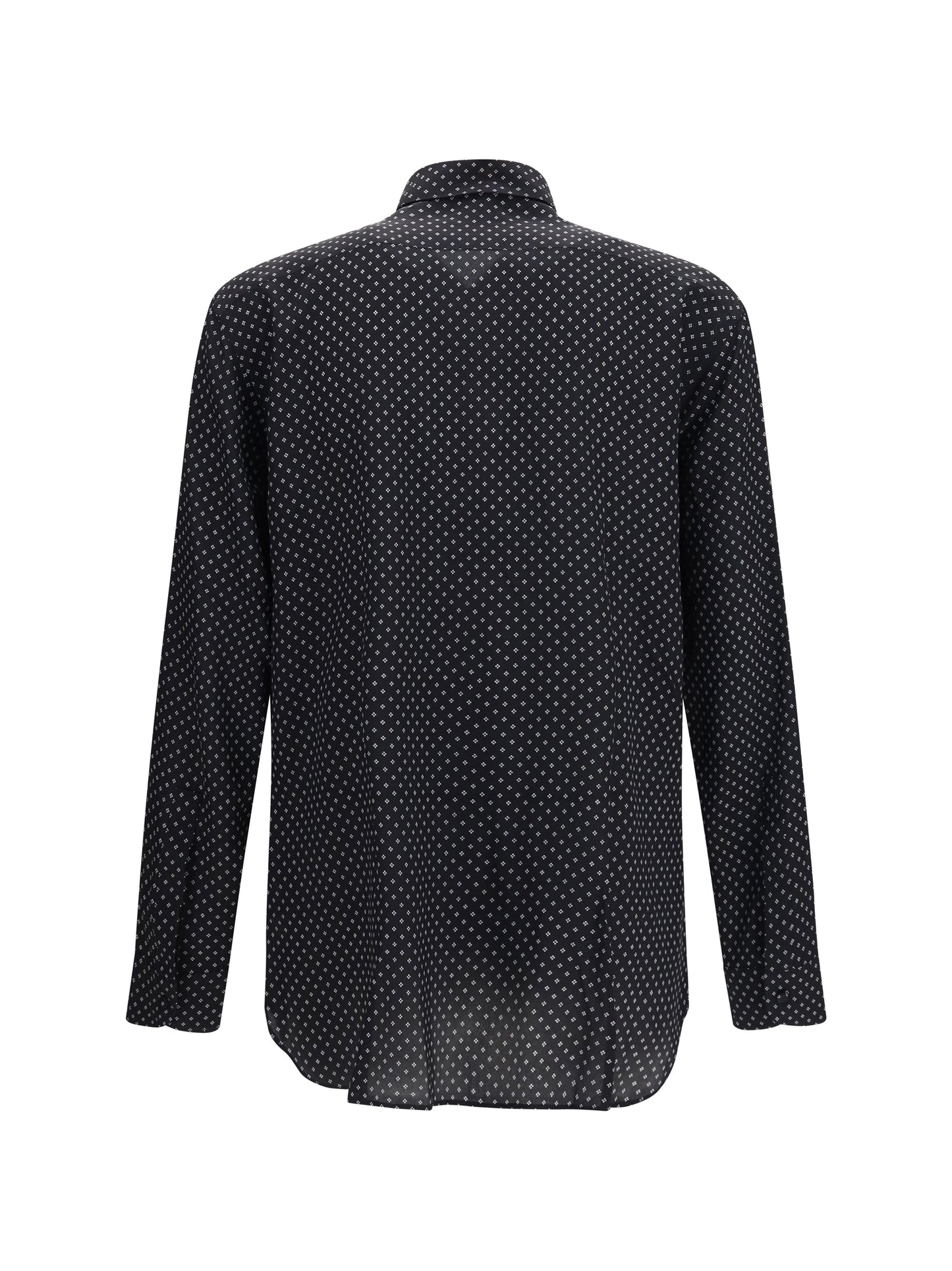 Tom Ford Men Silk Crêpe De Chine Polka-Dot Shirt TOM FORD