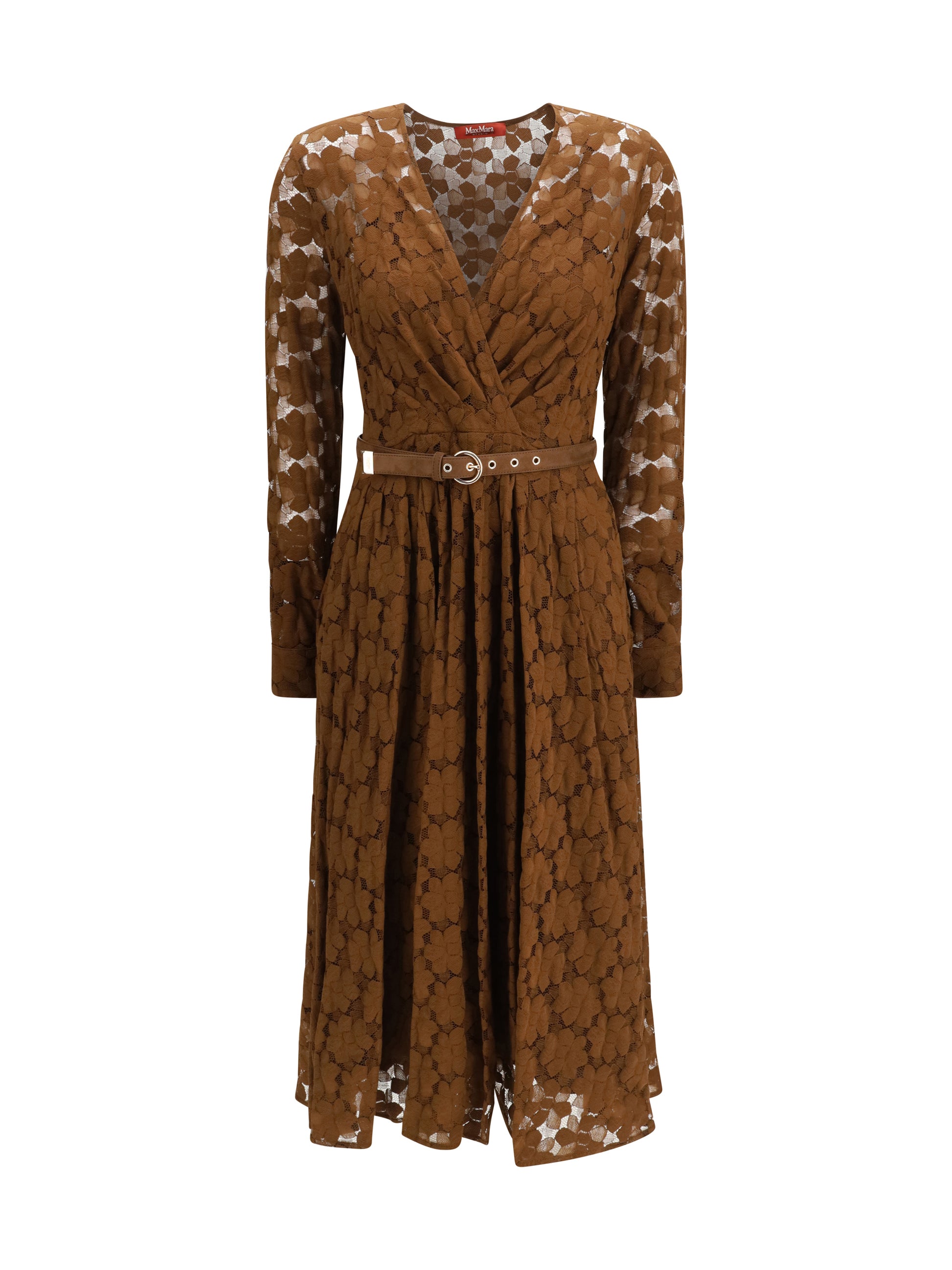 Max Mara Studio Women Agrume Midi Dress In Lace MAX MARA STUDIO