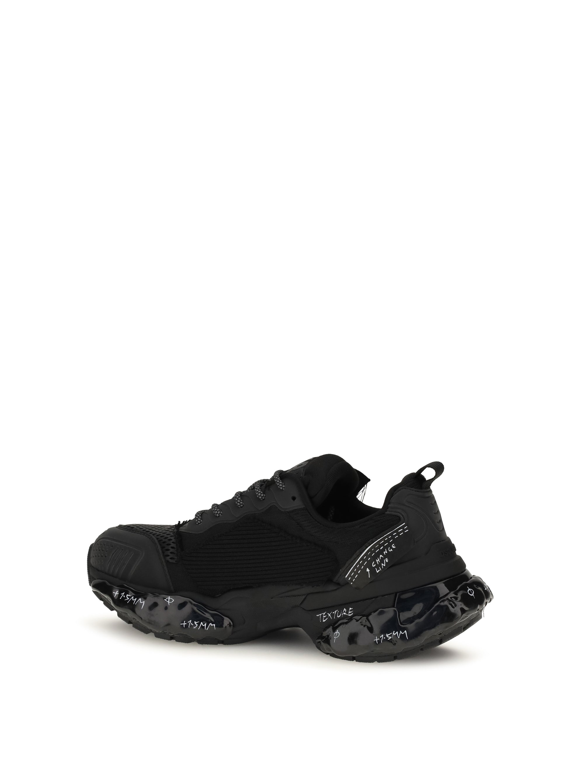 Dsquared2 Men Faster Sneakers With Mesh Inserts DSQUARED2
