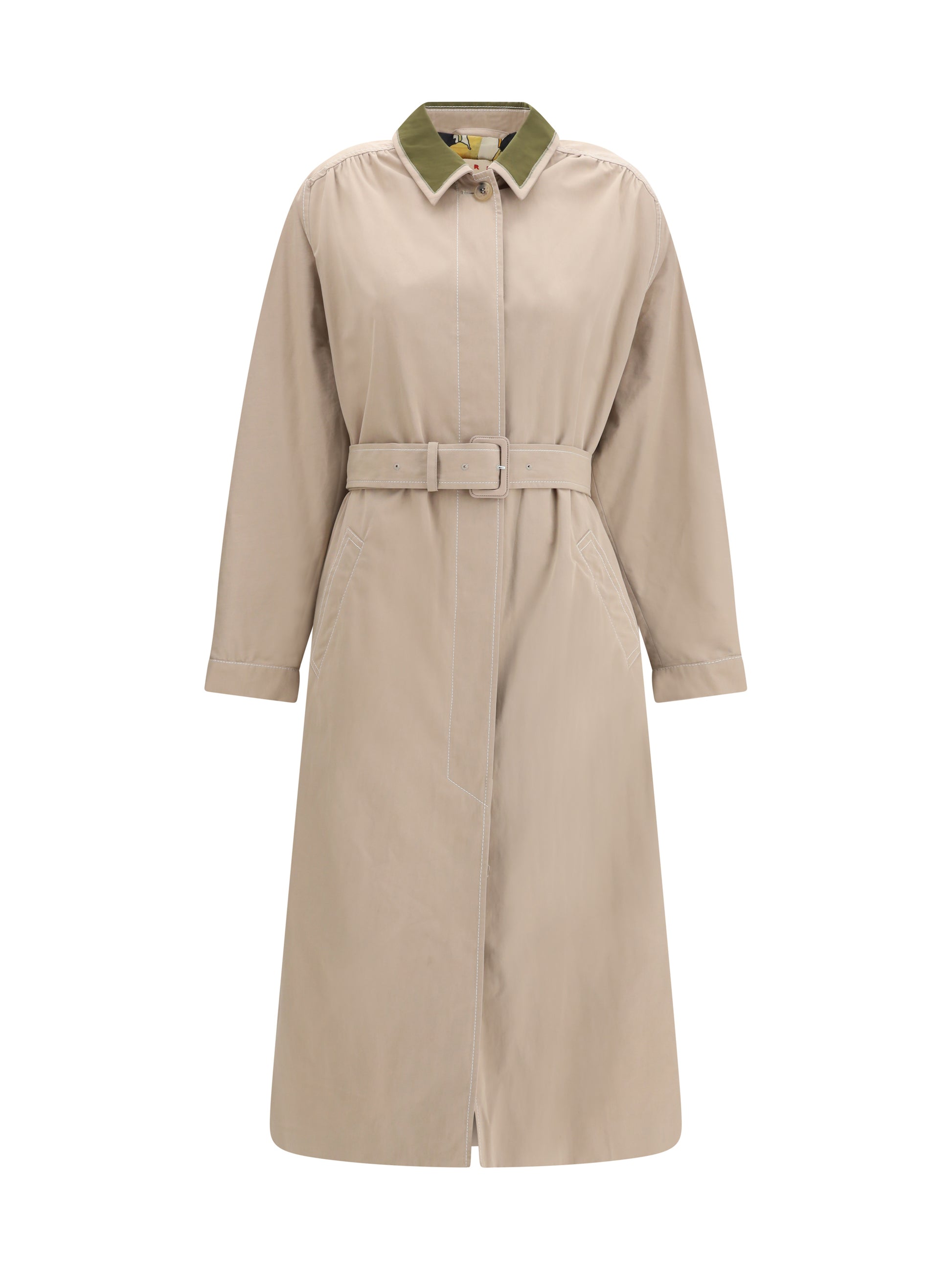 Marni Women Gabardine Trench MARNI