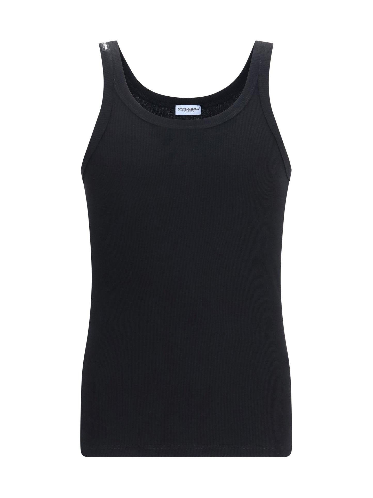 Dolce & Gabbana Men Marcello Ribbed Cotton Tank Top DOLCE & GABBANA