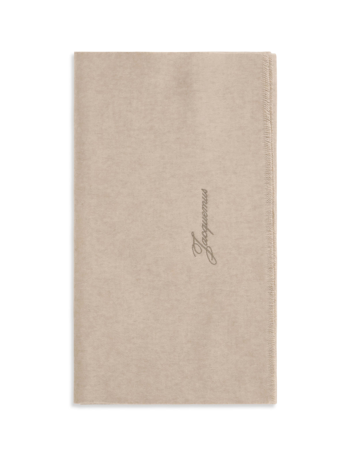 Jacquemus Men Tailleur Wool Scarf JACQUEMUS