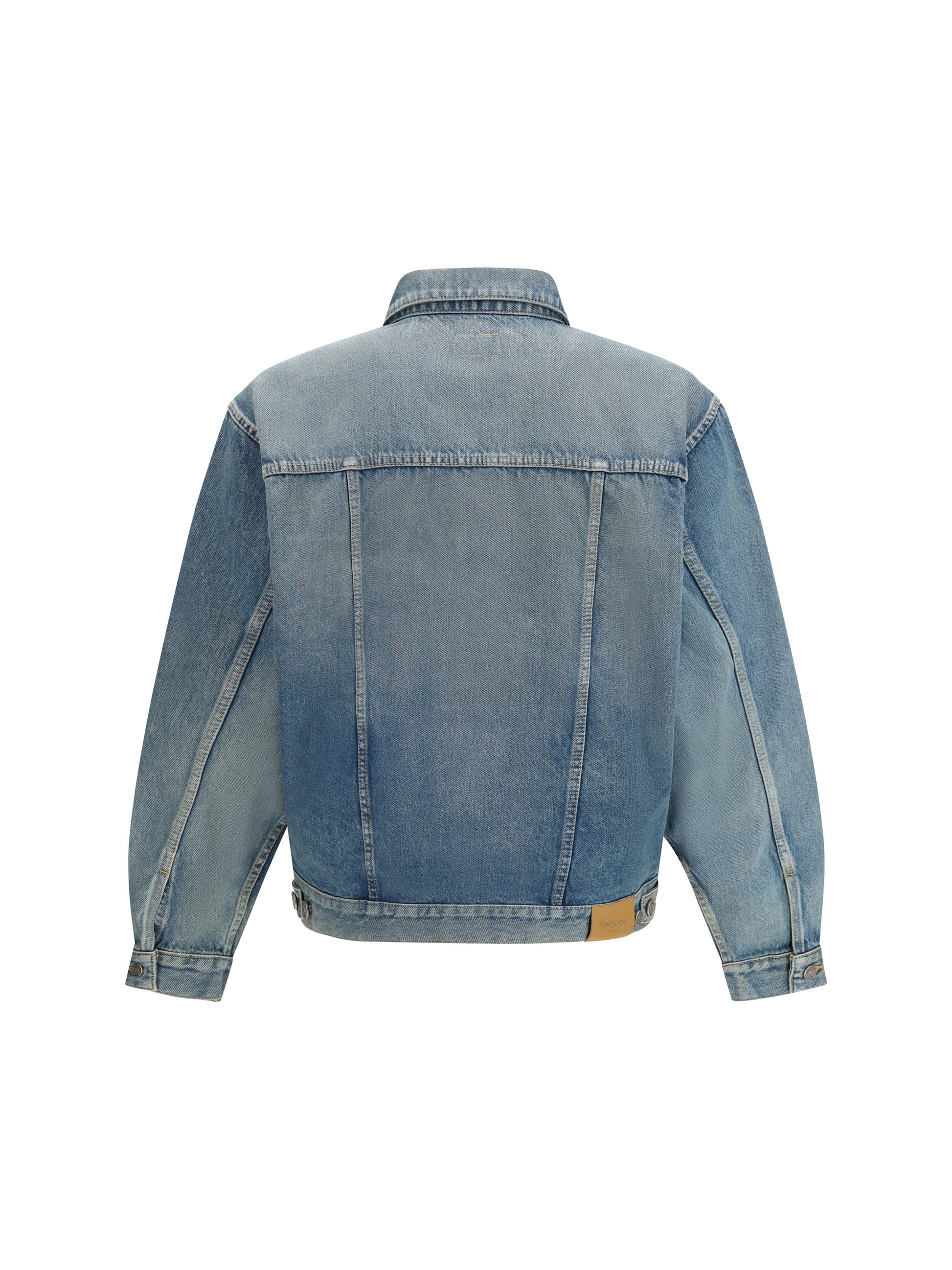 Saint Laurent Men Denim Trucker Jacket SAINT LAURENT