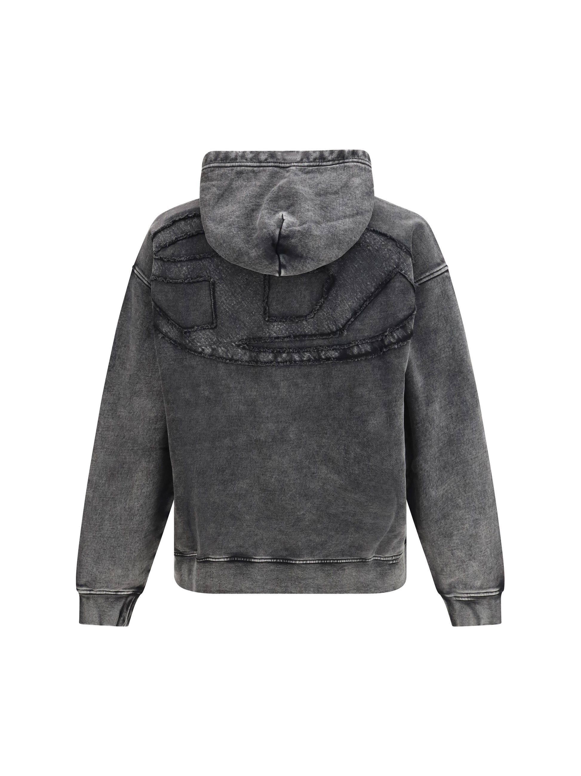 Diesel Men S-Boxt-Hood-Den Hoodie DIESEL