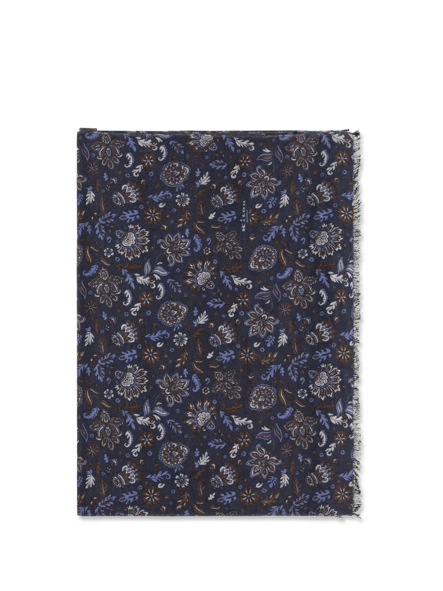 Kiton Men Paisley Patterned Scarf KITON
