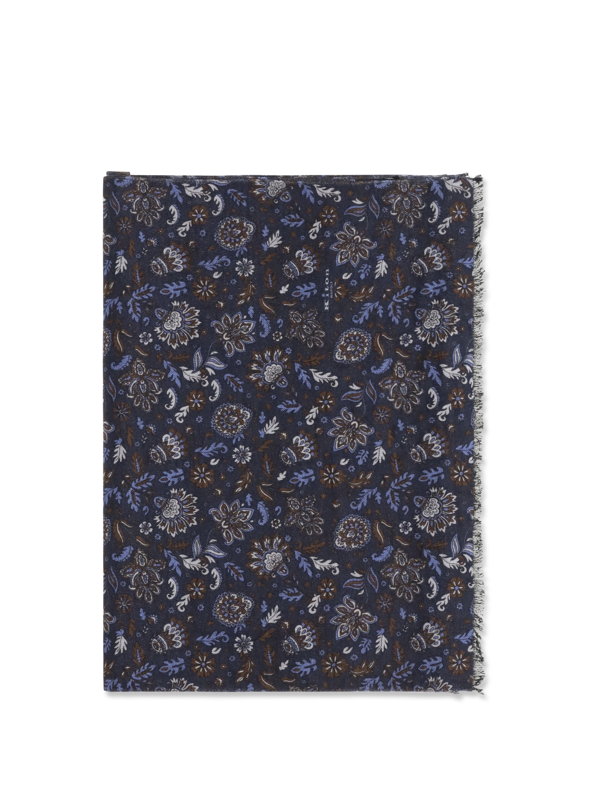 Kiton Men Paisley Patterned Scarf KITON