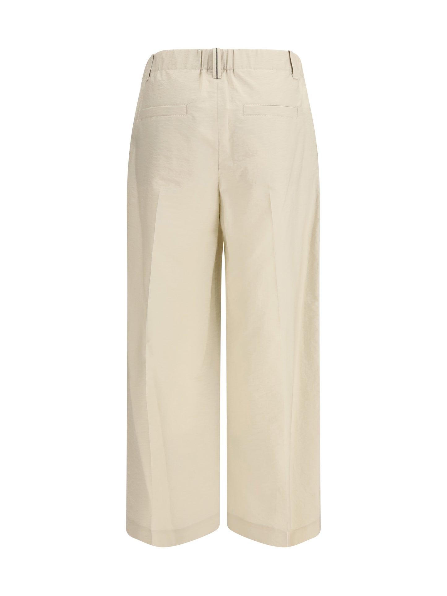 Brunello Cucinelli Women Cotton-Blend Pants BRUNELLO CUCINELLI