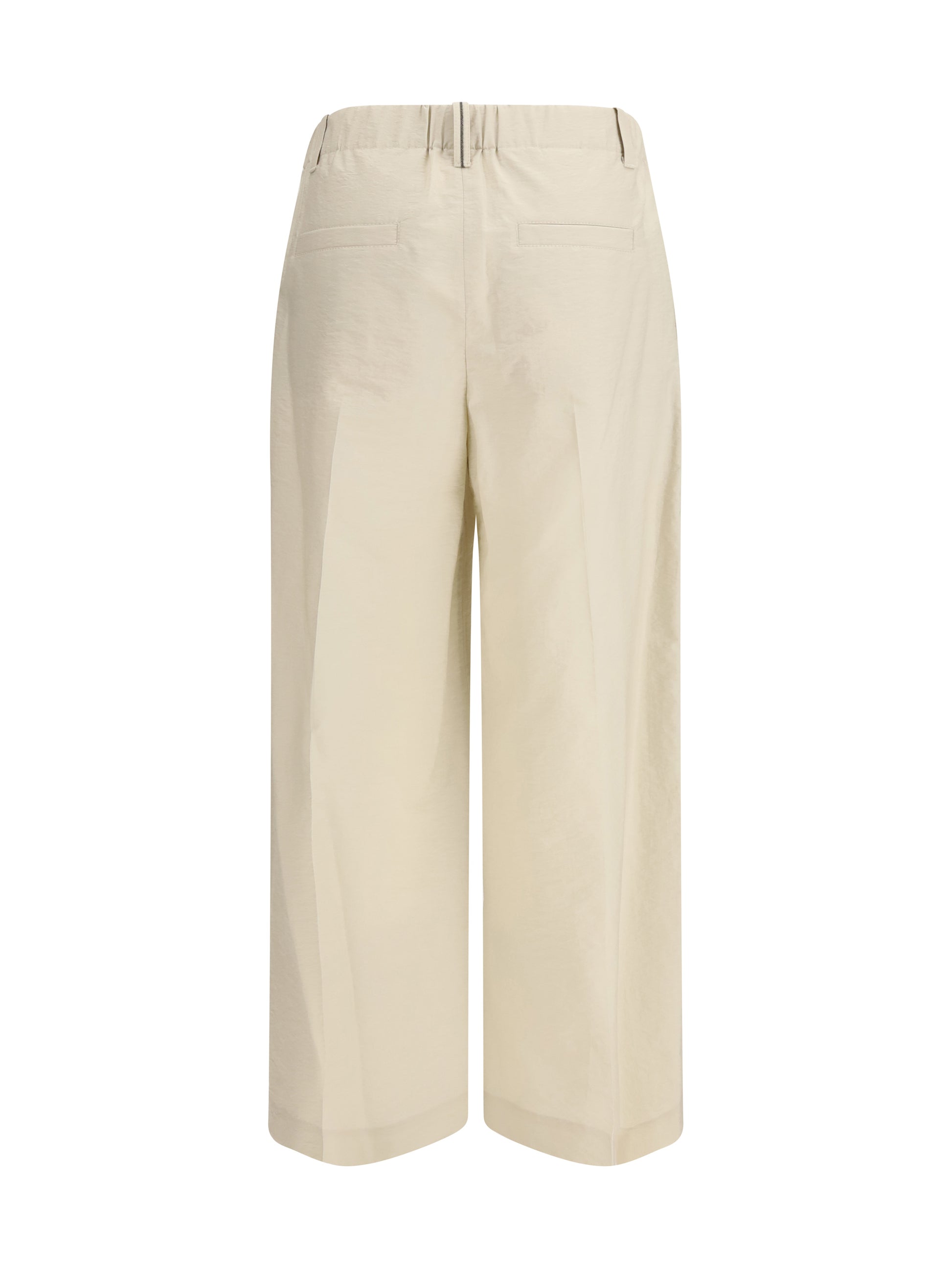 Brunello Cucinelli Women Cotton-Blend Pants BRUNELLO CUCINELLI