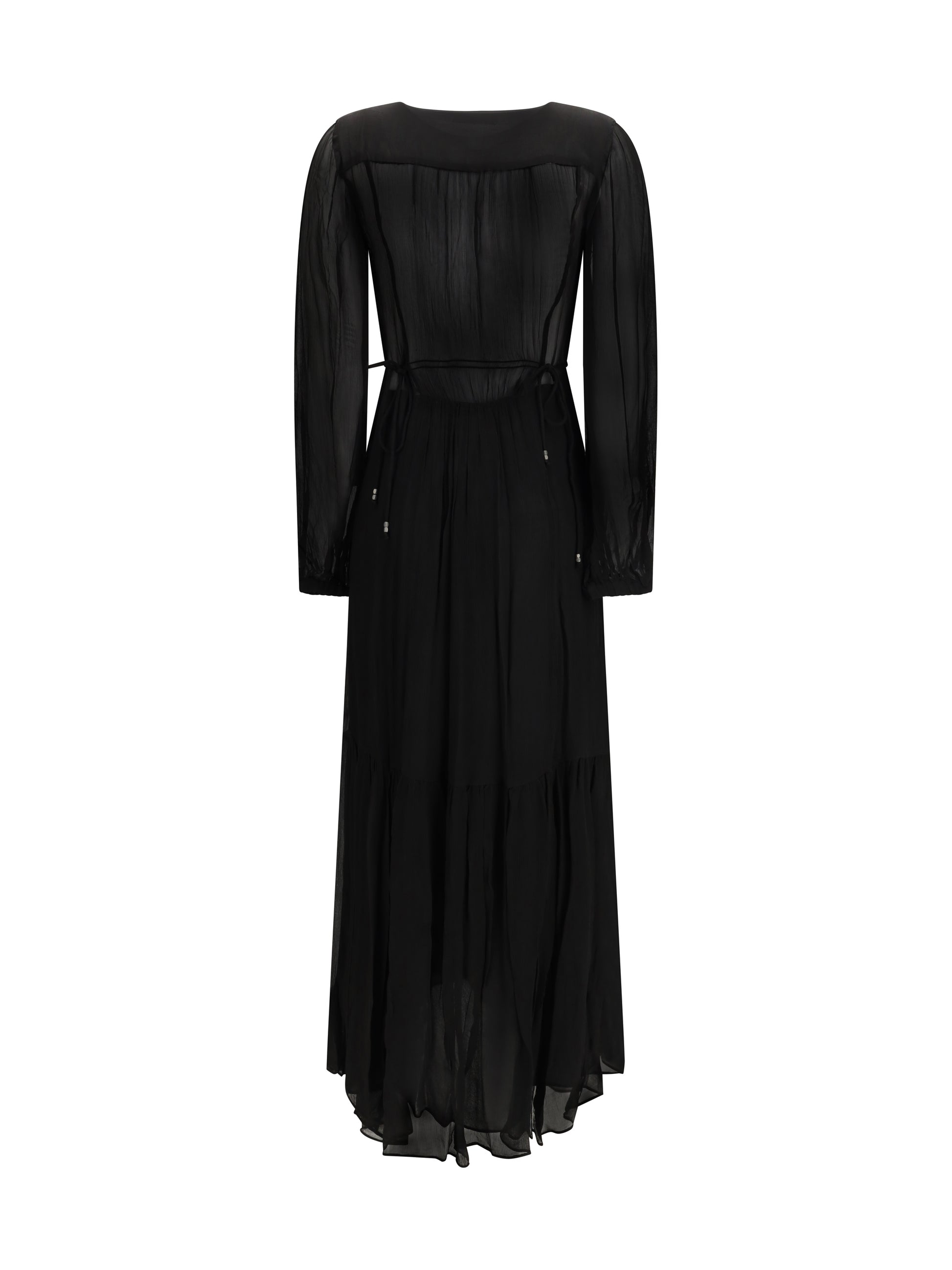 Marant Etoile Women Buttoned Sheer Long Dress ISABEL MARANT ETOILE