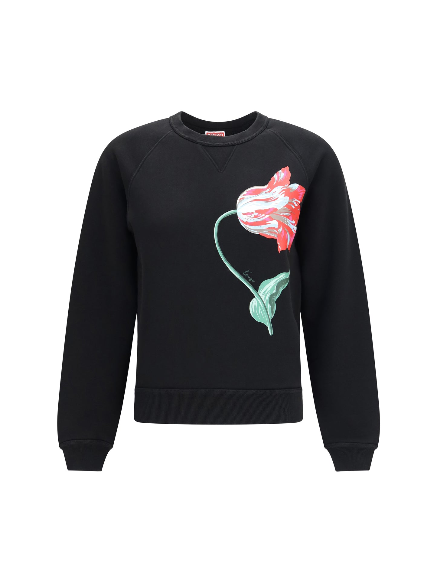 Kenzo Women Kenzo Tulip Cotton Sweatshirt KENZO