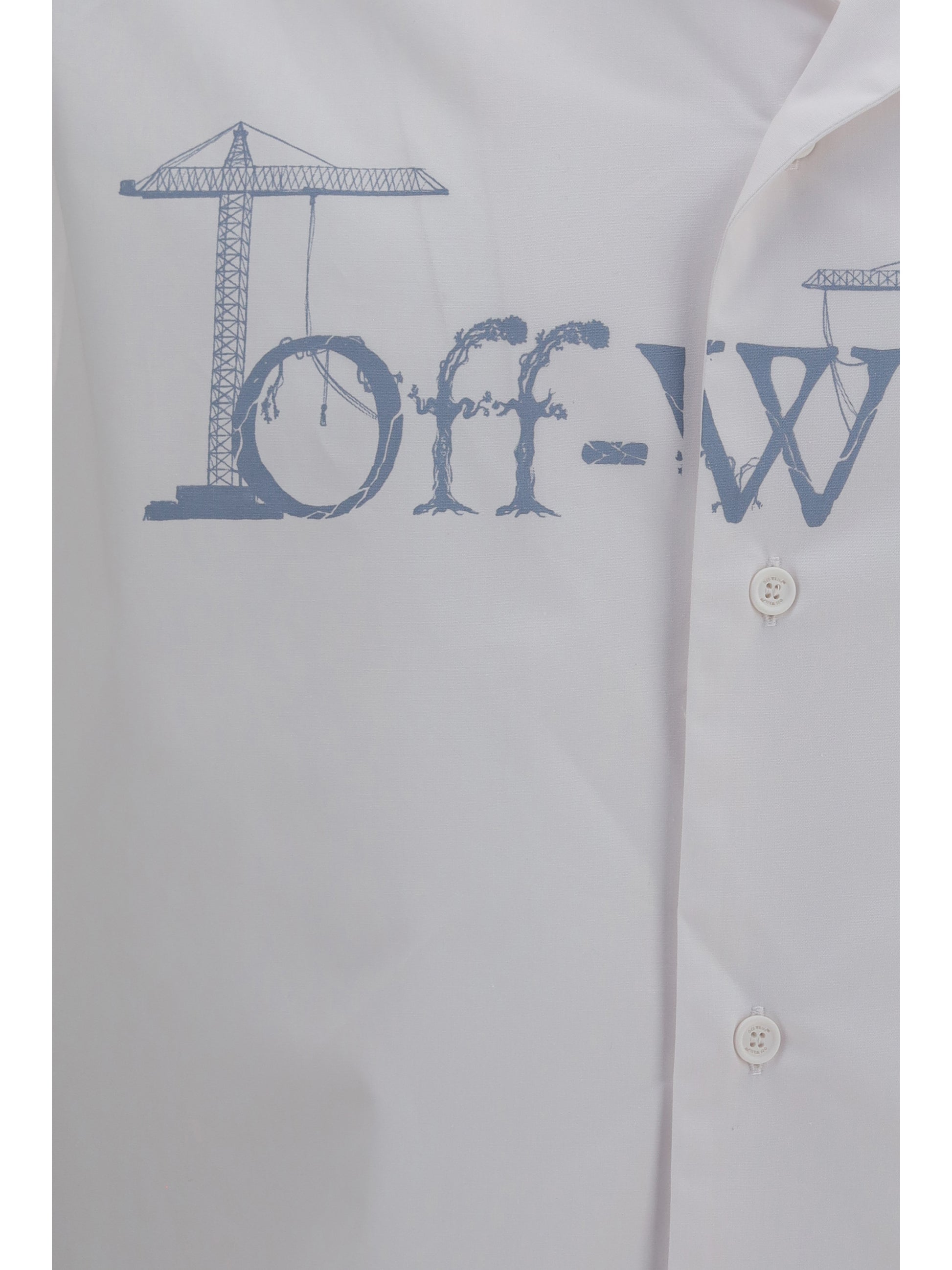 Off-White Men City Nature Bowling Shirt OFF-WHITE