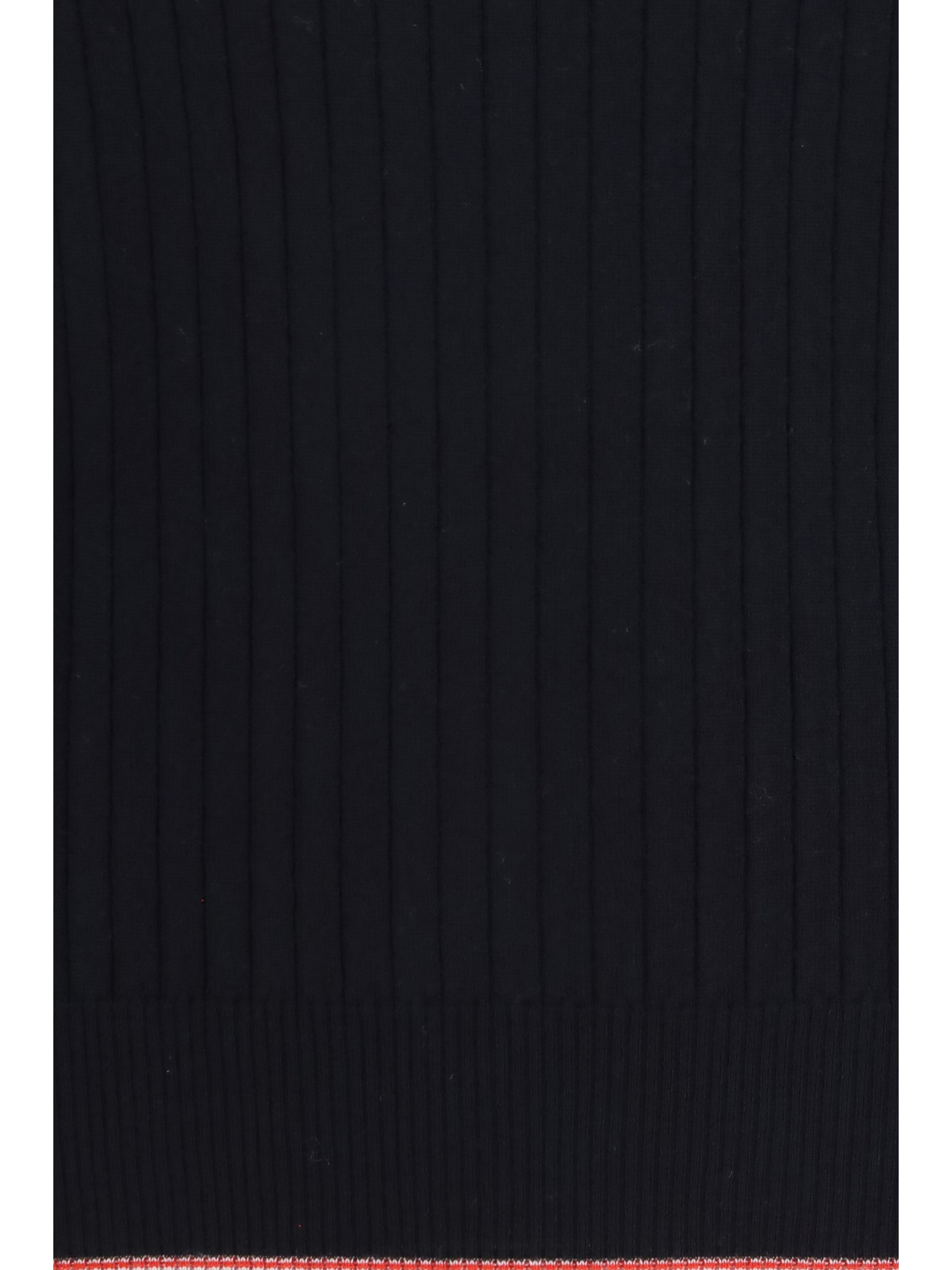 Thom Browne Men Crewneck Cotton Knit Sweater With 4-Bar Detail THOM BROWNE