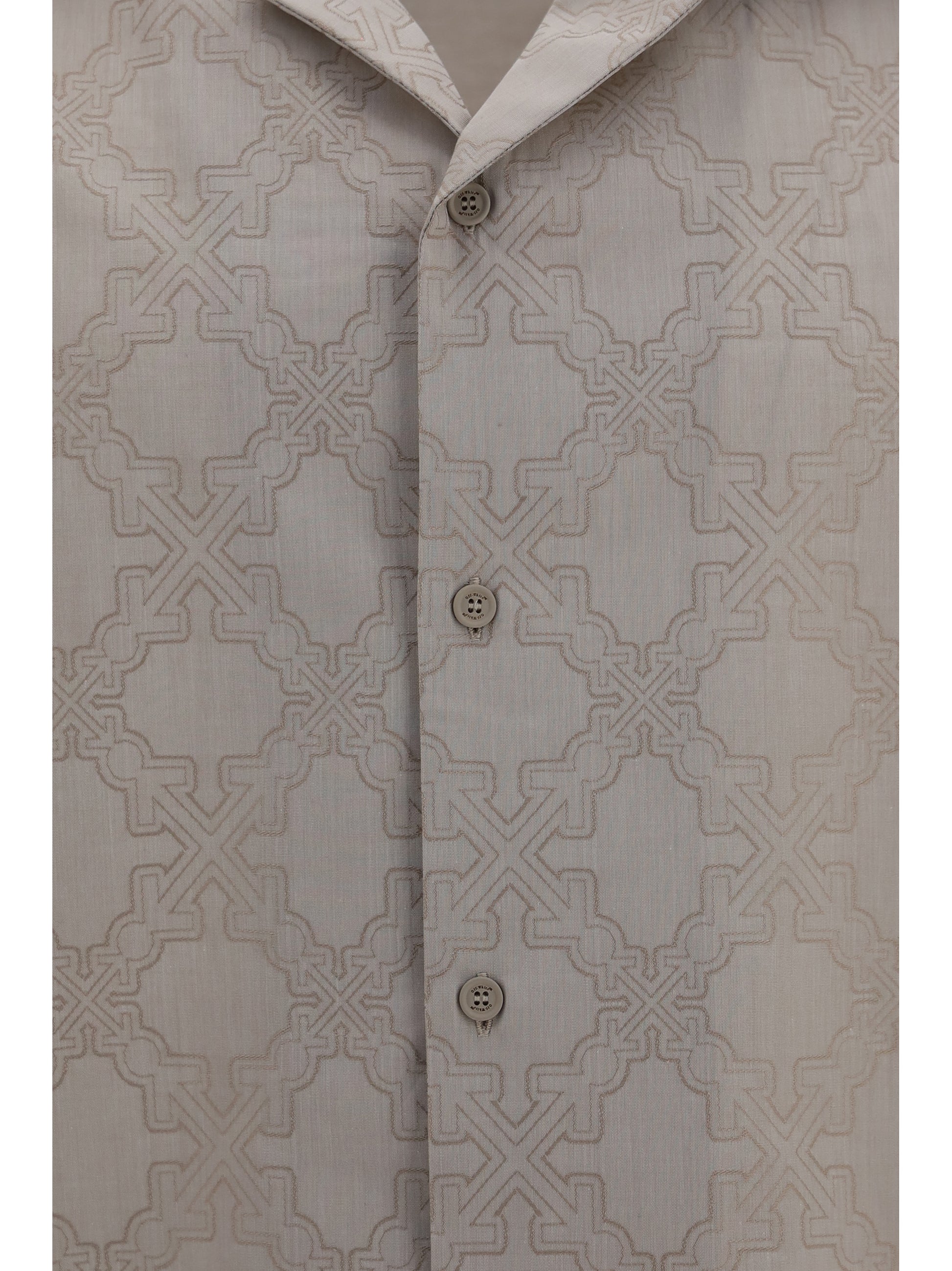 Off-White Men Arrow Monogram Shirt OFF-WHITE