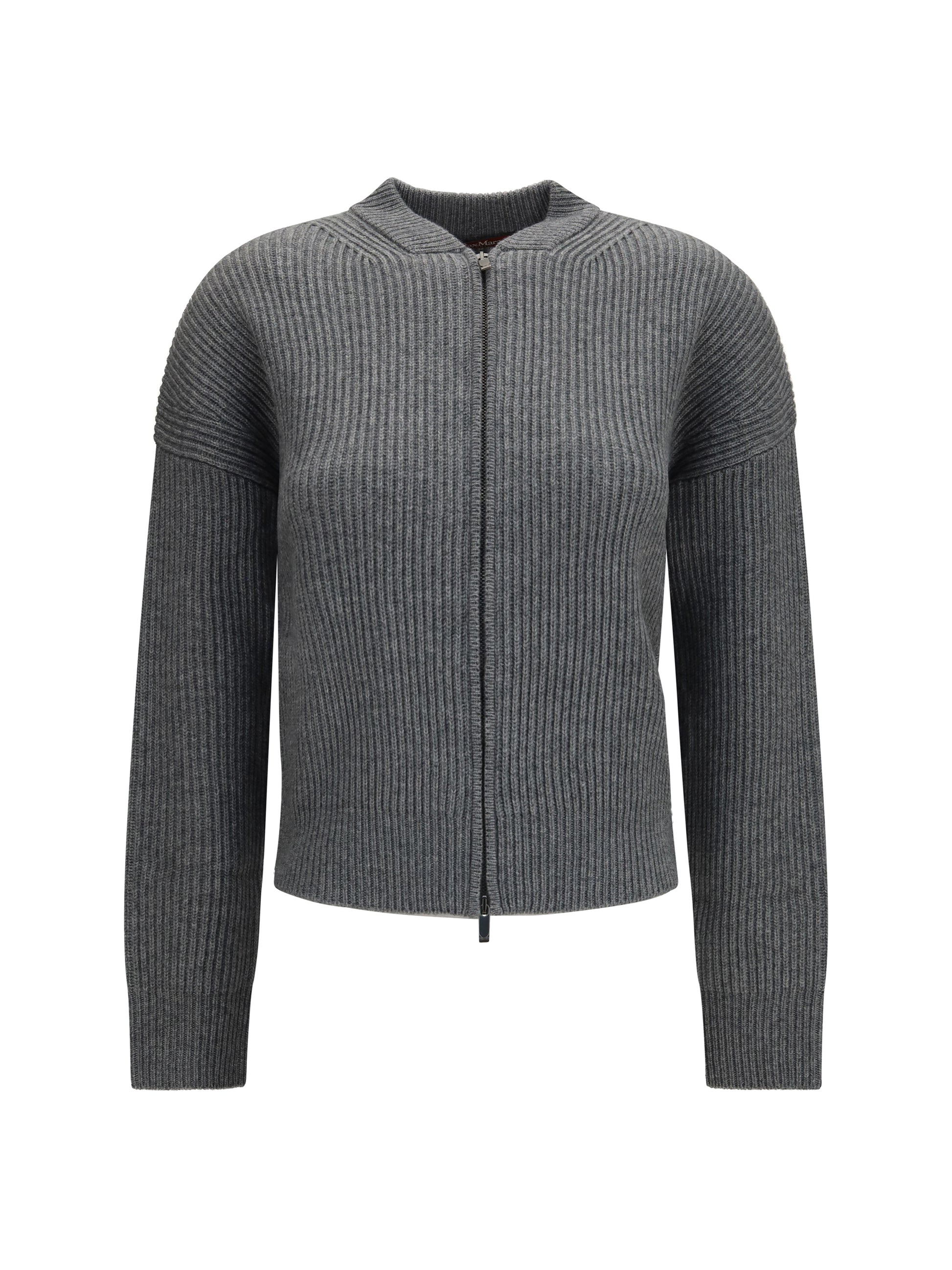 Max Mara Studio Women Carnet Ribbed Cardigan MAX MARA STUDIO