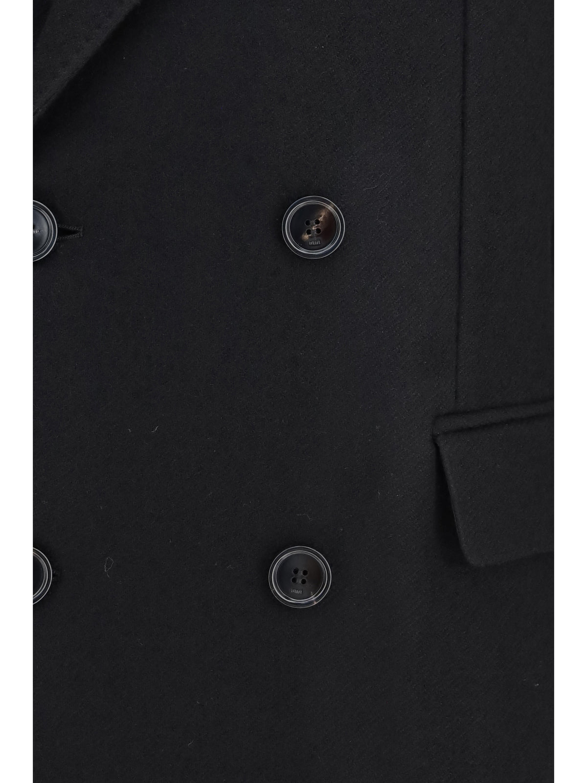 Ami Paris Women Double-Breasted Wool Coat AMI PARIS