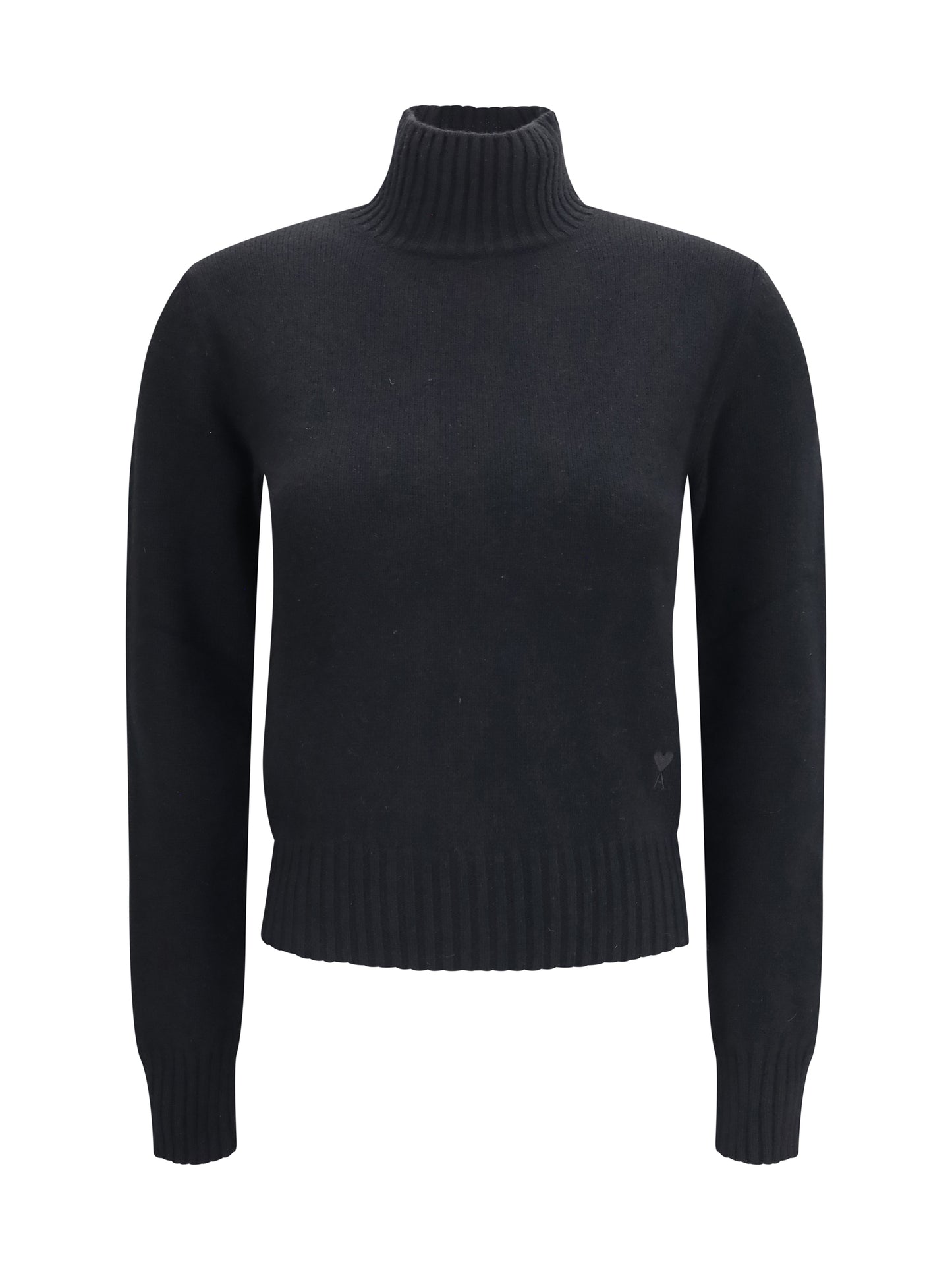 Ami Paris Women Ami De Coeur Turtleneck Sweater AMI PARIS