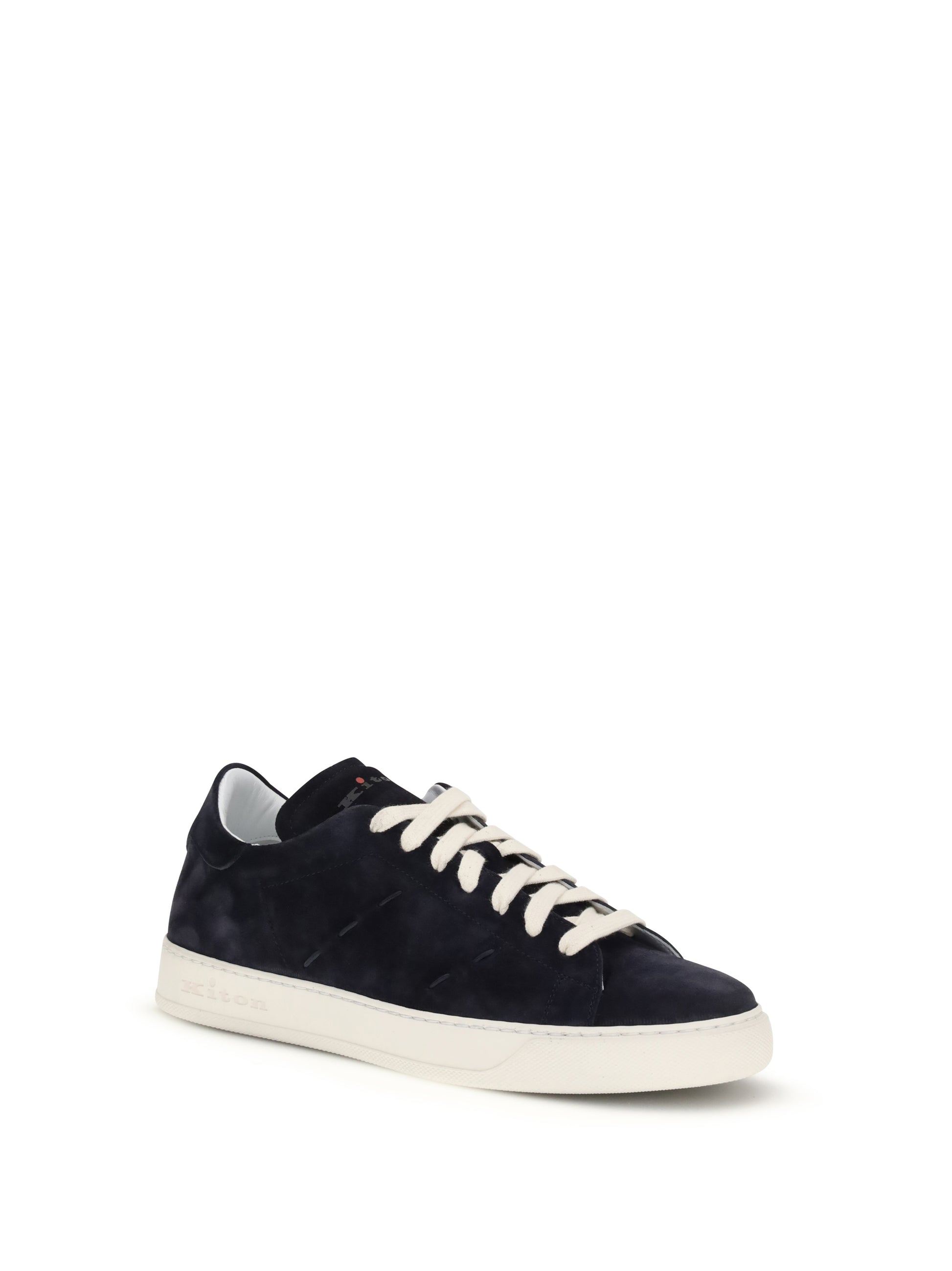 Kiton Men Lace-Up Sneakers KITON