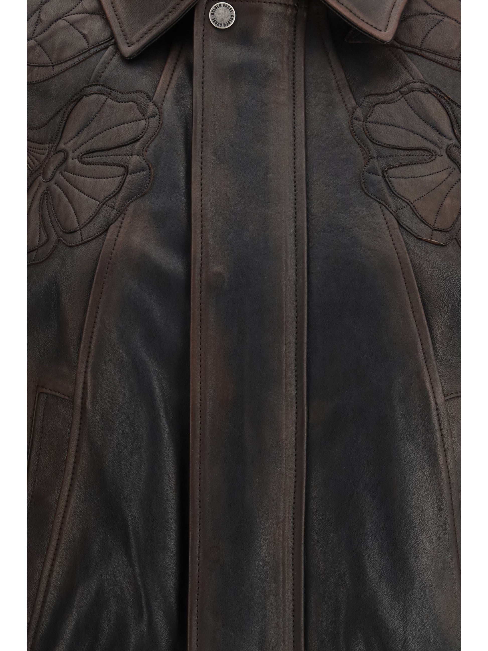 Golden Goose Women Nappa Leather Bomber Jacket GOLDEN GOOSE
