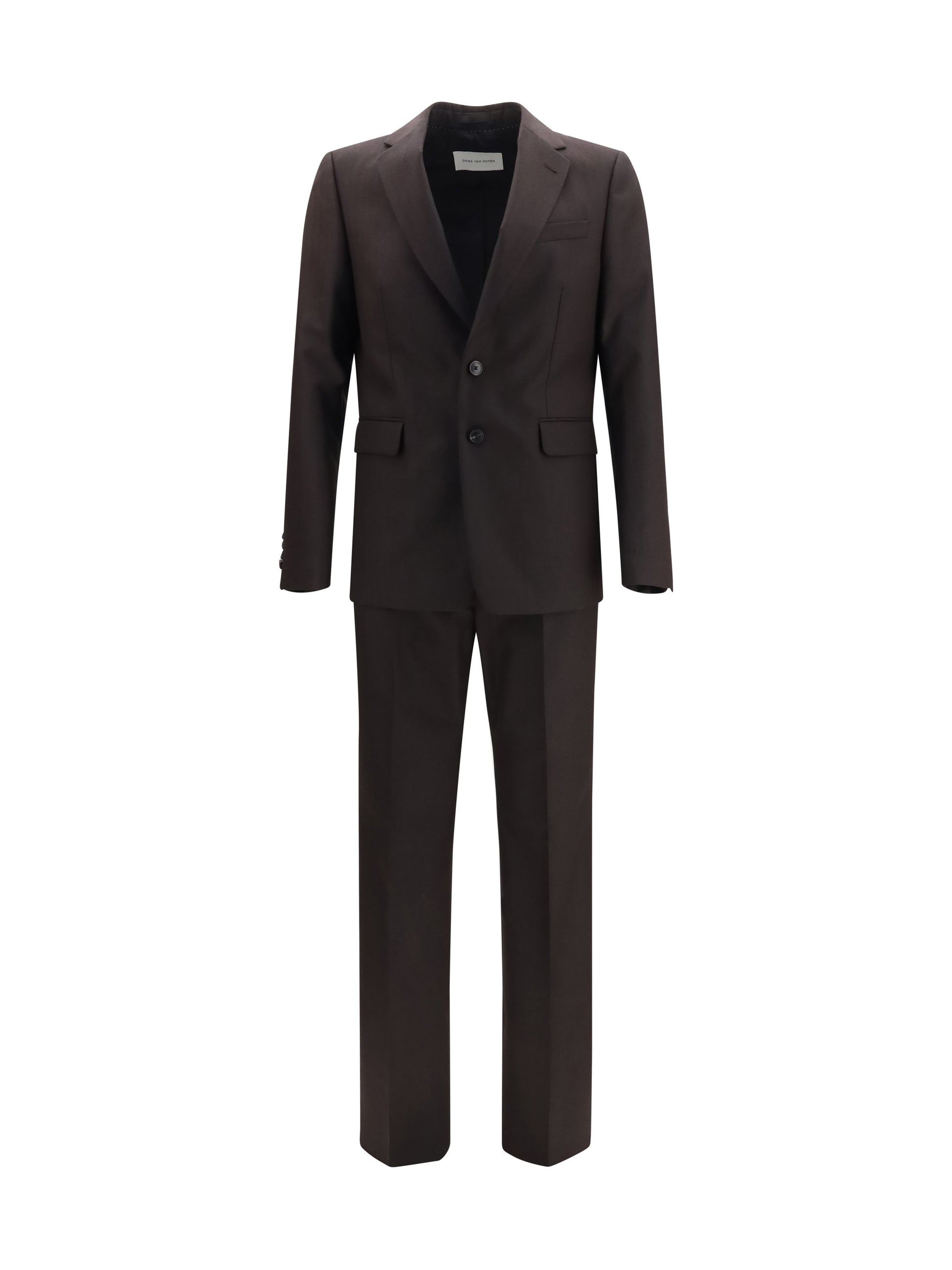 Dries Van Noten Men Chevron Wool Suit DRIES VAN NOTEN