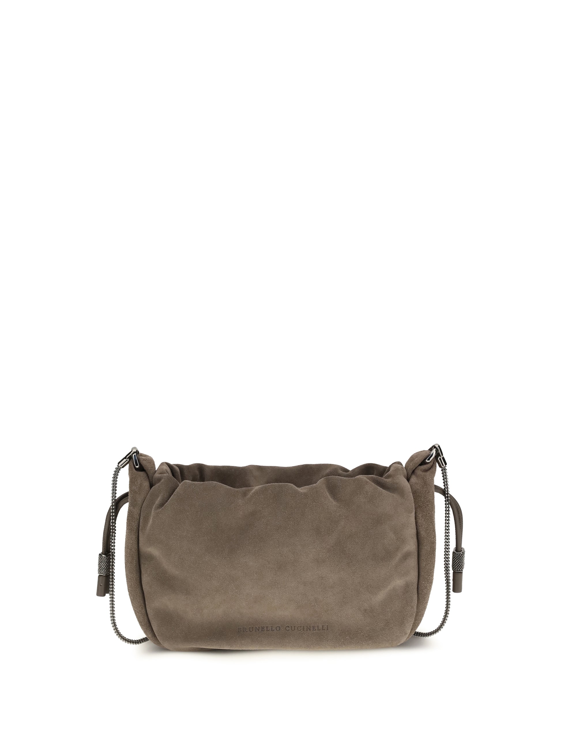 Brunello Cucinelli Women Suede Shoulder Bag BRUNELLO CUCINELLI
